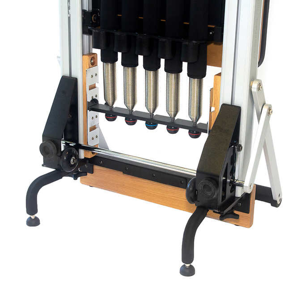 Merrithew At Home SPX Reformer Package with Vertical Stand and Cardio-Tramp - Chicken Pieces