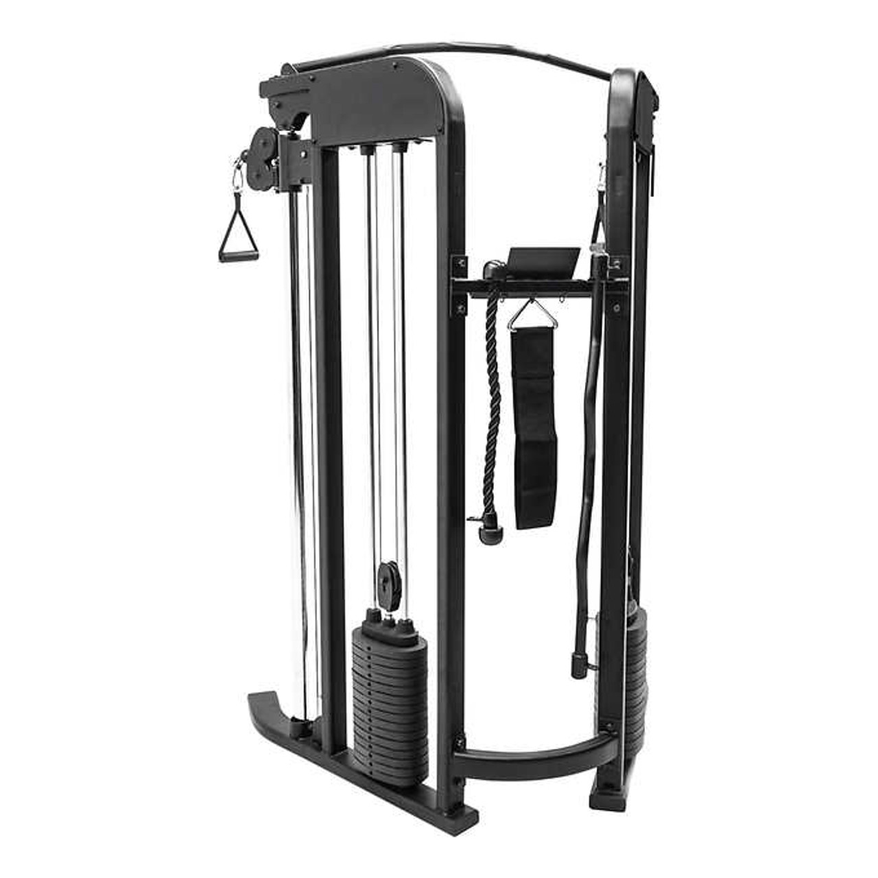 Inspire Fitness FTX Functional Trainer with Folding Bench and 1-year Subscription - Chicken Pieces