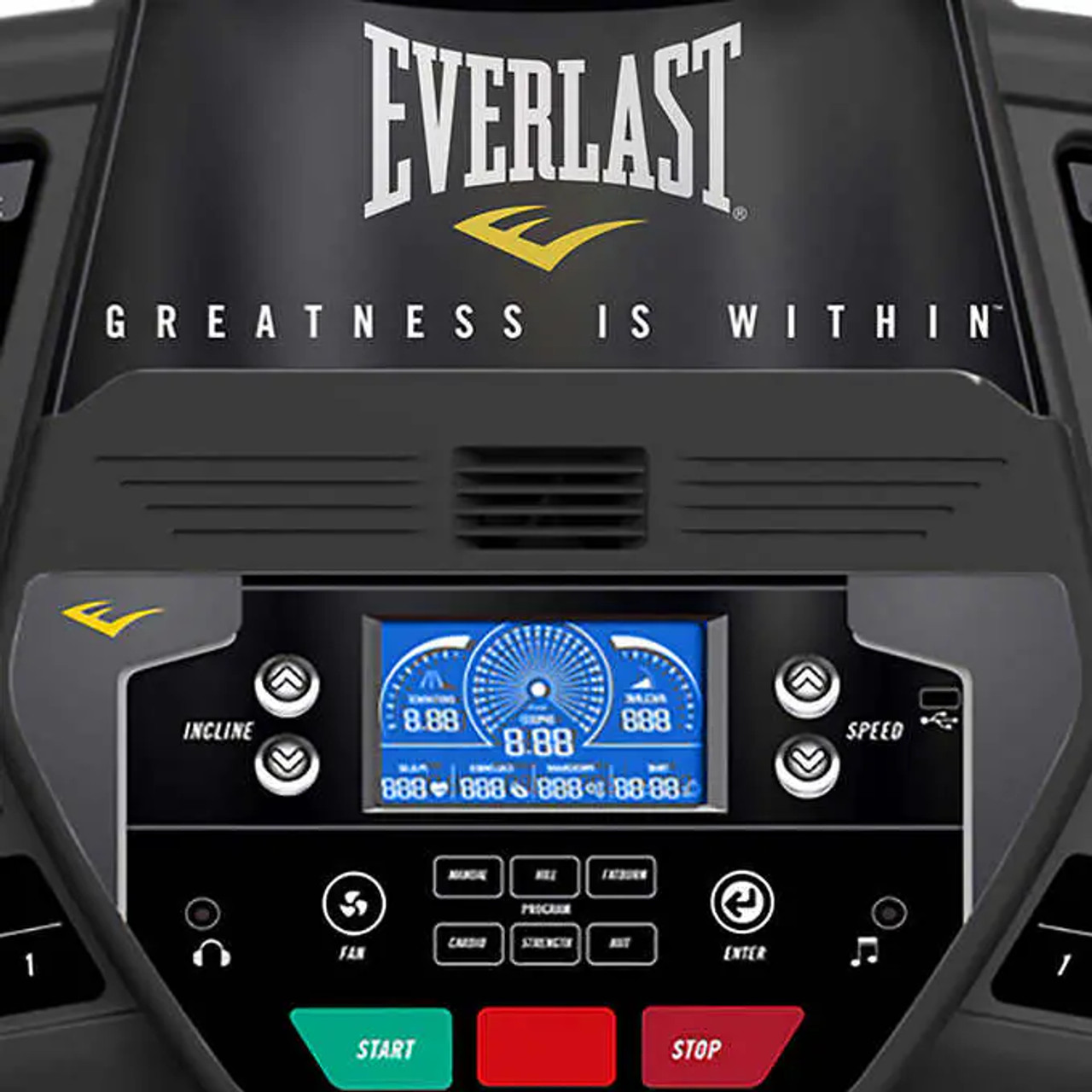 Everlast EV750 3.5 HP Folding Treadmill - Chicken Pieces