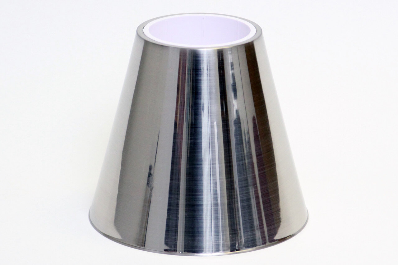 Beer Tubes 1/4 128 oz. Super Tube Metal Conic Beer Tower - Metal Conic Design - Chicken Pieces
