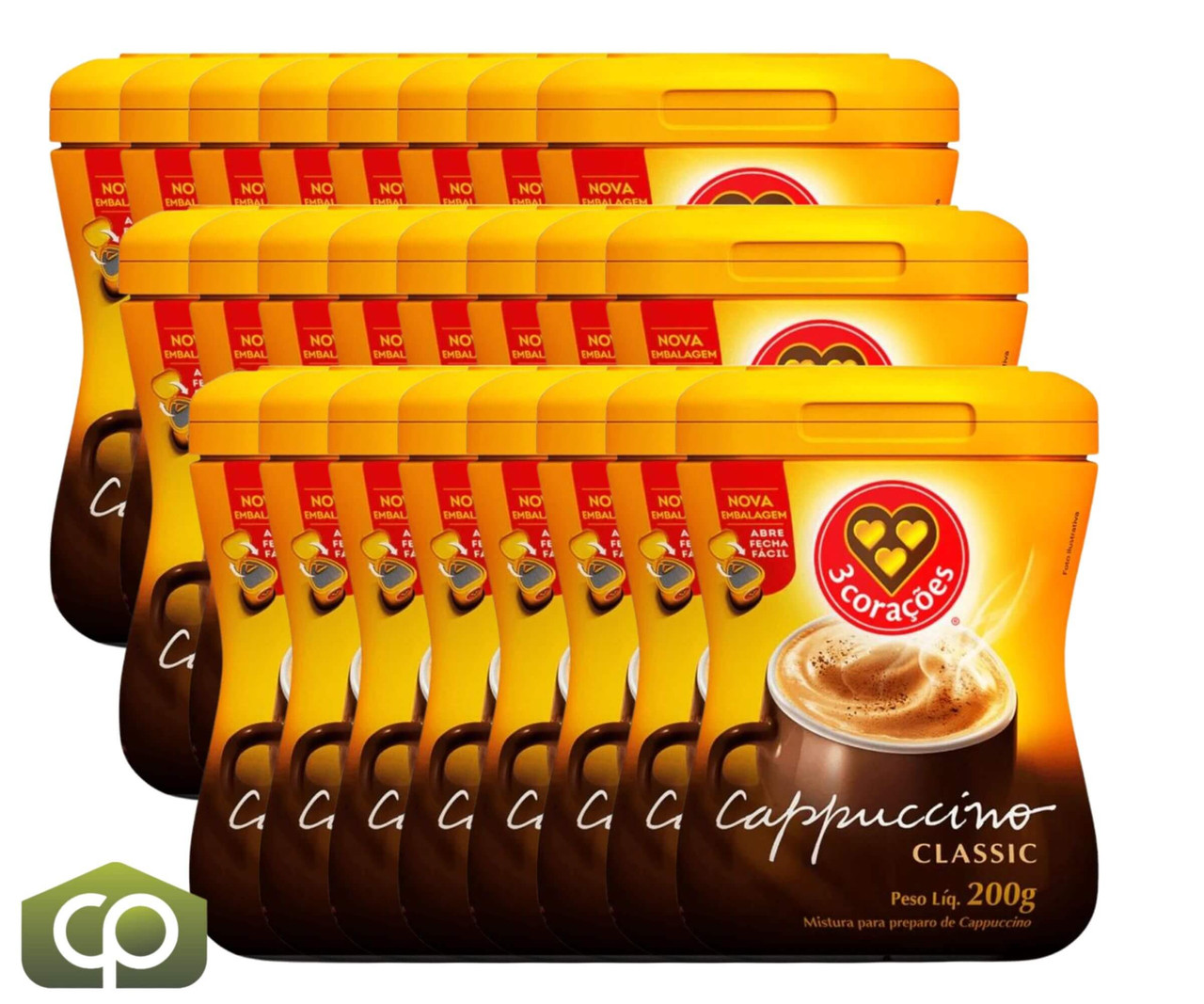 Cappuccino Classico 3 CORAÇÕES / Cappuccino Classic (24/Case) 200g - Chicken Pieces