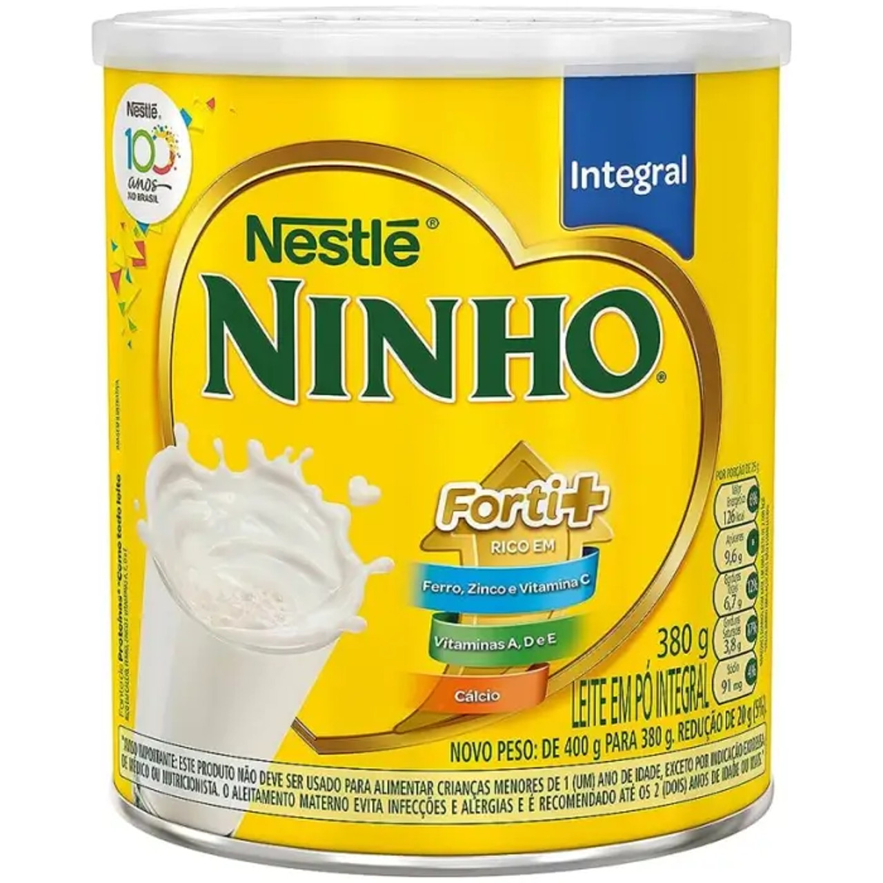 Leite Ninho Integral NESTLÉ / Instant Milk Ninho NESTLÉ (24/Case) 380g - Chicken Pieces