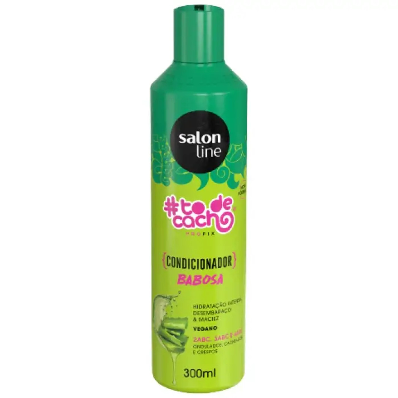 Salon Line SOS Curls Aloe Vera Shampoo (6/Case) 300g - Cleanser for Curly Hair - Chicken Pieces