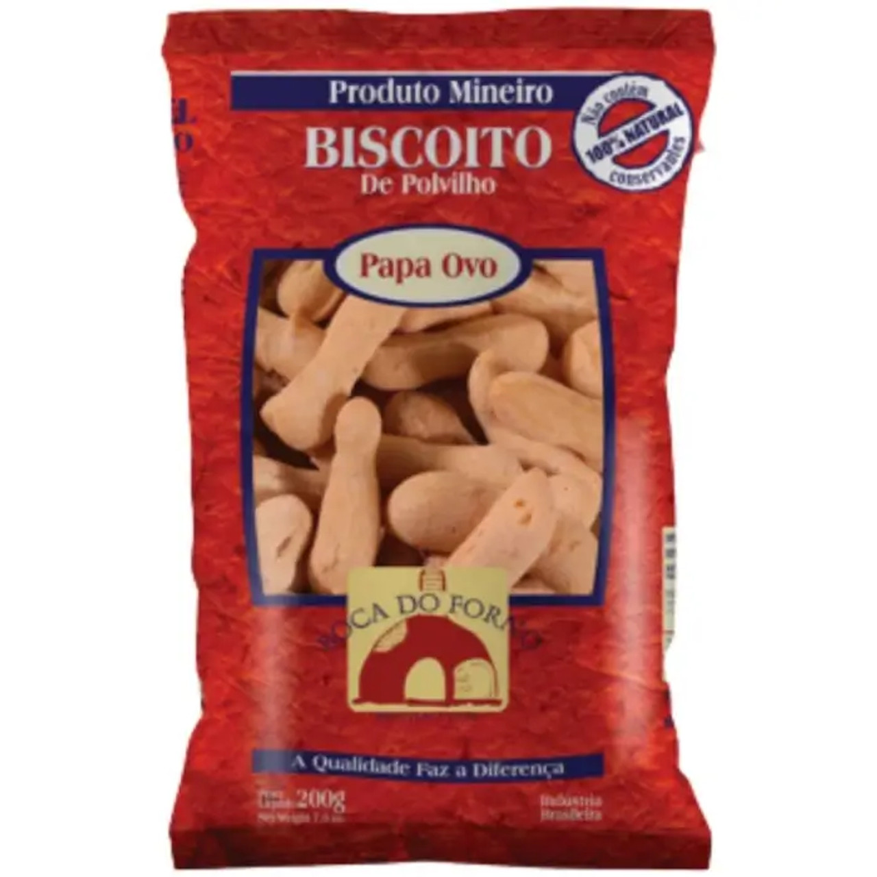 Boca do Forno Tapioca Chips Beggiato - Cassava Flour Chips (20/Case) 200g - Chicken Pieces