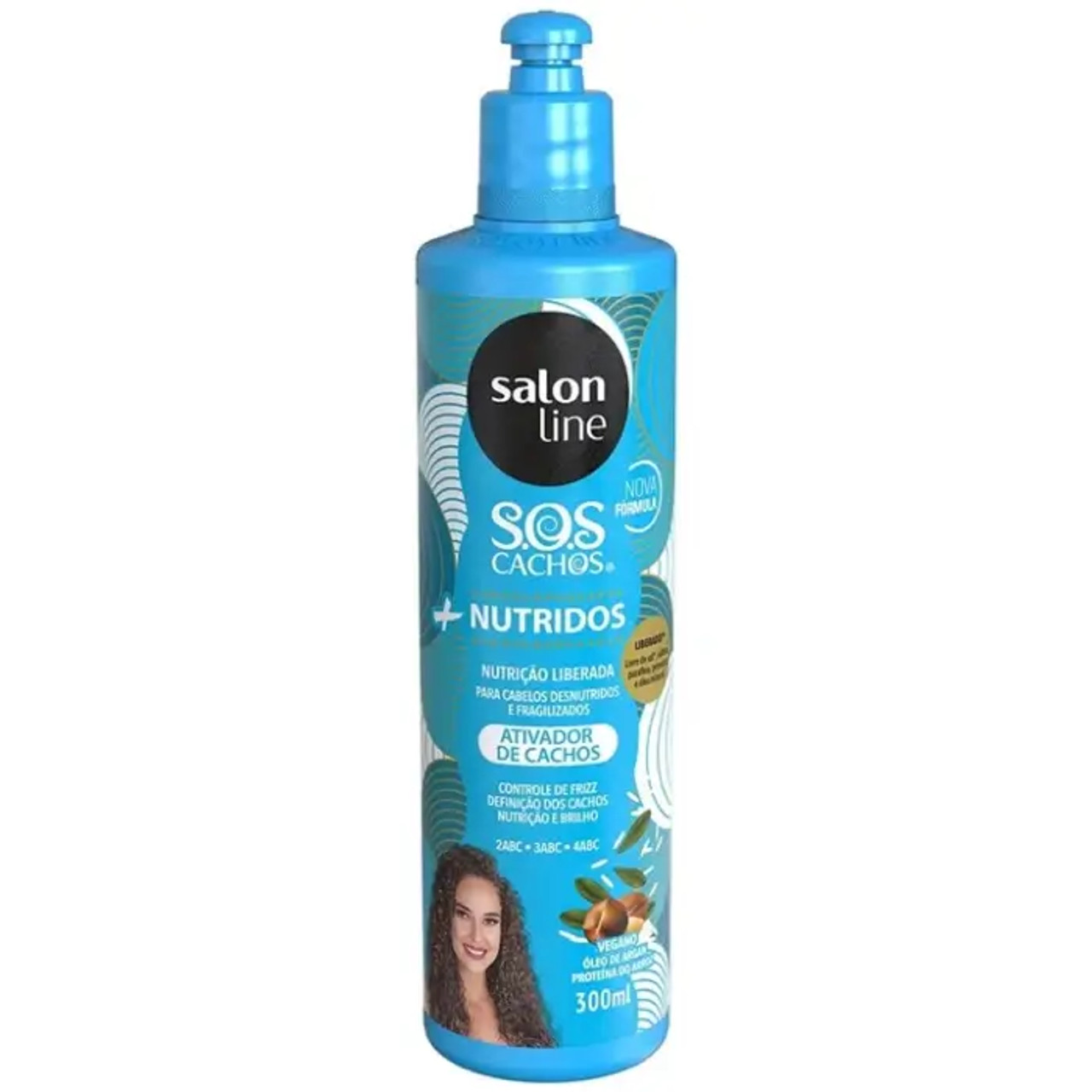 Salon Line SOS Curl Activator Argan Oil + Nourished (6/Case) 300ml - Chicken Pieces