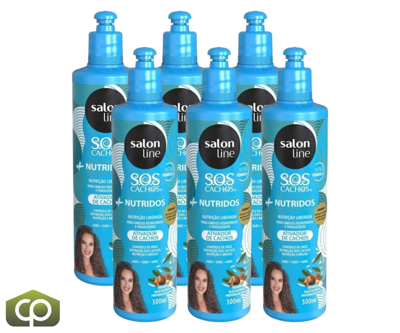 Salon Line SOS Curl Activator Argan Oil + Nourished (6/Case) 300ml - Chicken Pieces