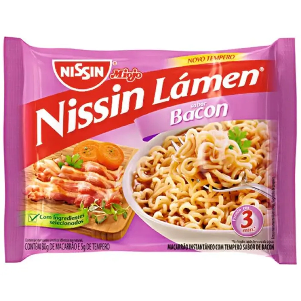 Nissin Instant Noodles - Convenient Pack of  (50/Case)85g - Quick and Easy - Chicken Pieces