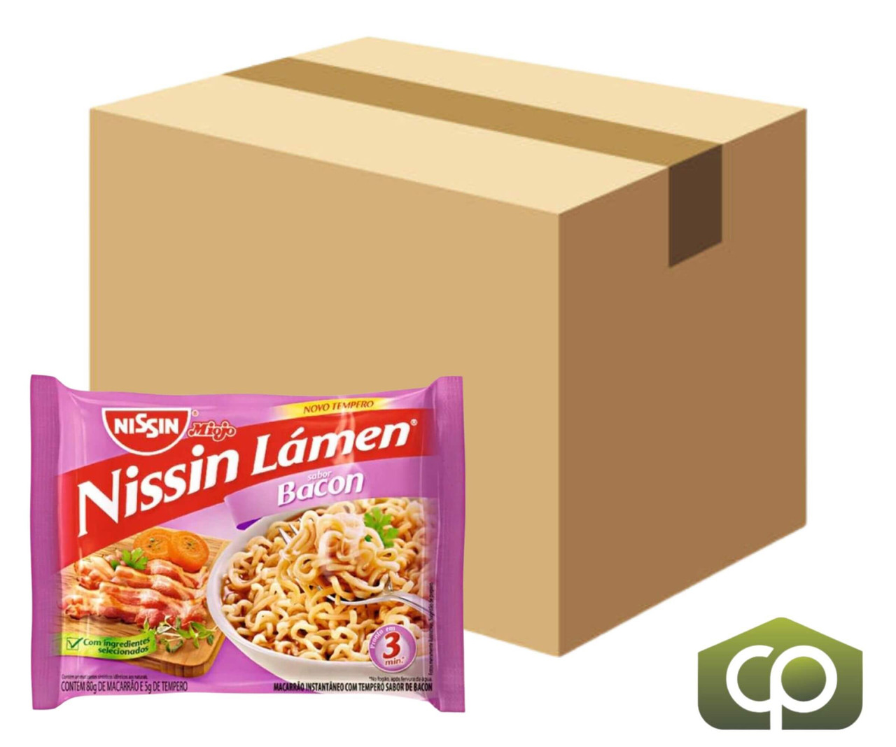 Nissin Instant Noodles - Convenient Pack of  (50/Case)85g - Quick and Easy - Chicken Pieces