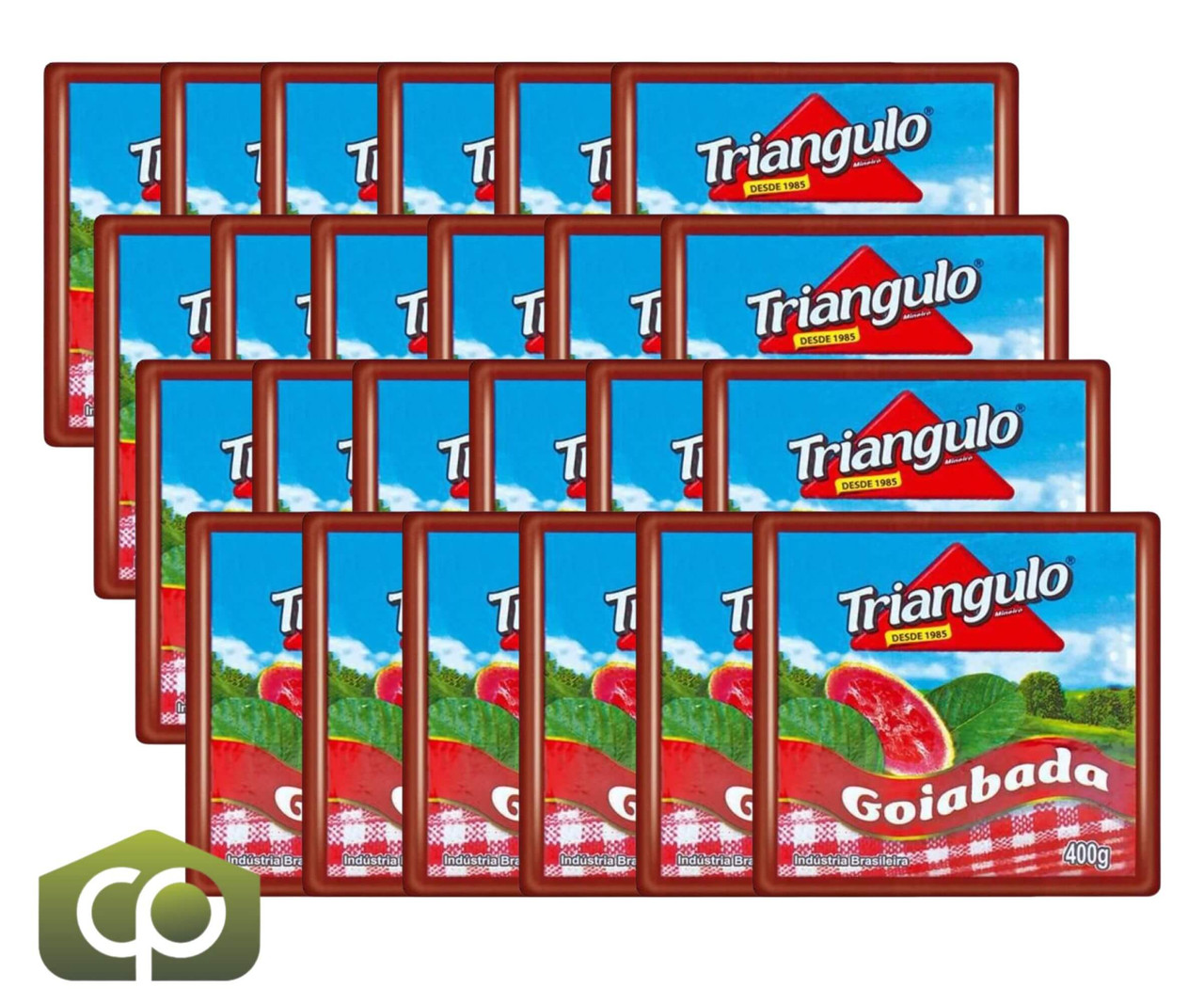 Triângulo Guava Paste Bar (24/Case) 400g - Sweet and Tangy Delight - Chicken Pieces