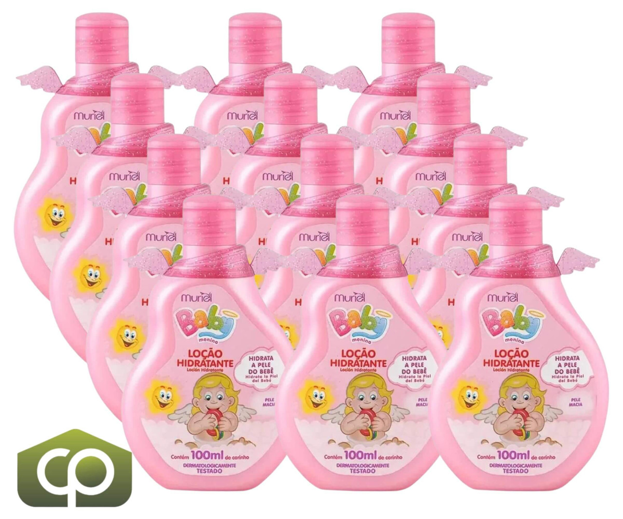 Muriel Baby Moisturizing Lotion - Girl (12/Case) 100ml - Gentle Care for Skin - Chicken Pieces