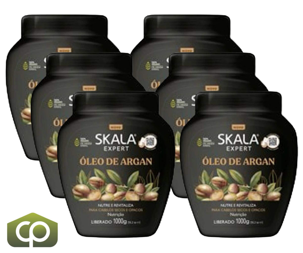 SKALA Moroccan Argan Oil Hair Cream | Hydrating Treatment, 6 Packs x 1kg - Chicken Pieces