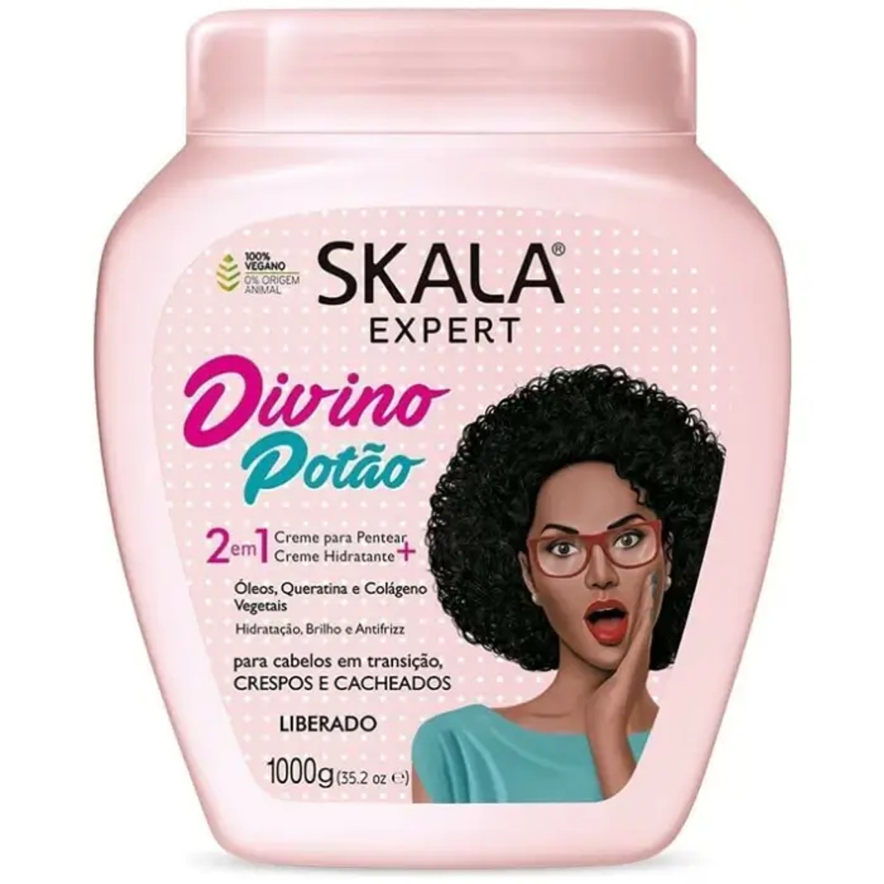 SKALA Expert Divino Potão Hair Cream 6-CASE - 1000g Each | Healthy Hair - Chicken Pieces