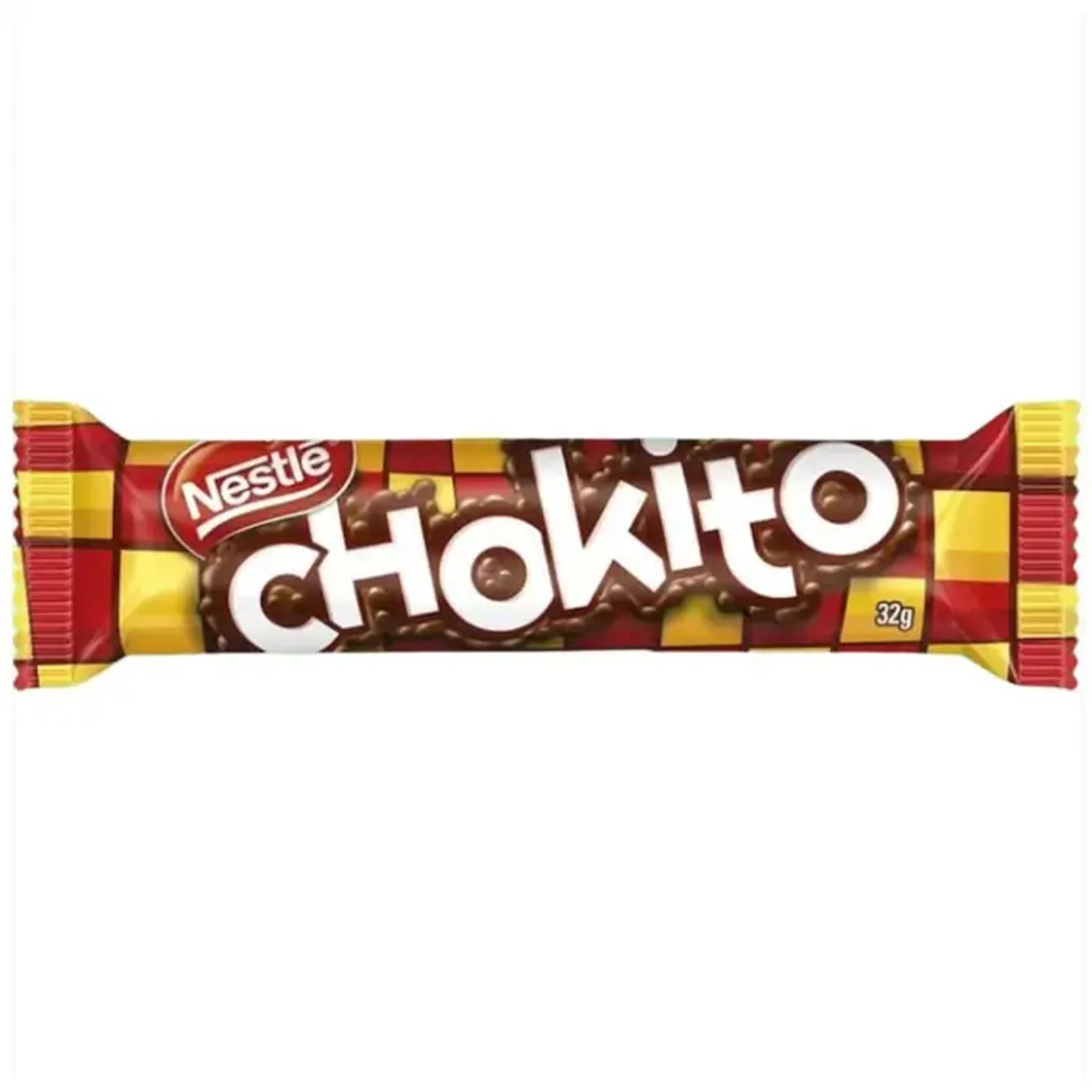 NESTLE Chokito Chocolate Bar 30-CASE - 32g Each | Crunchy Caramel Delight - Chicken Pieces