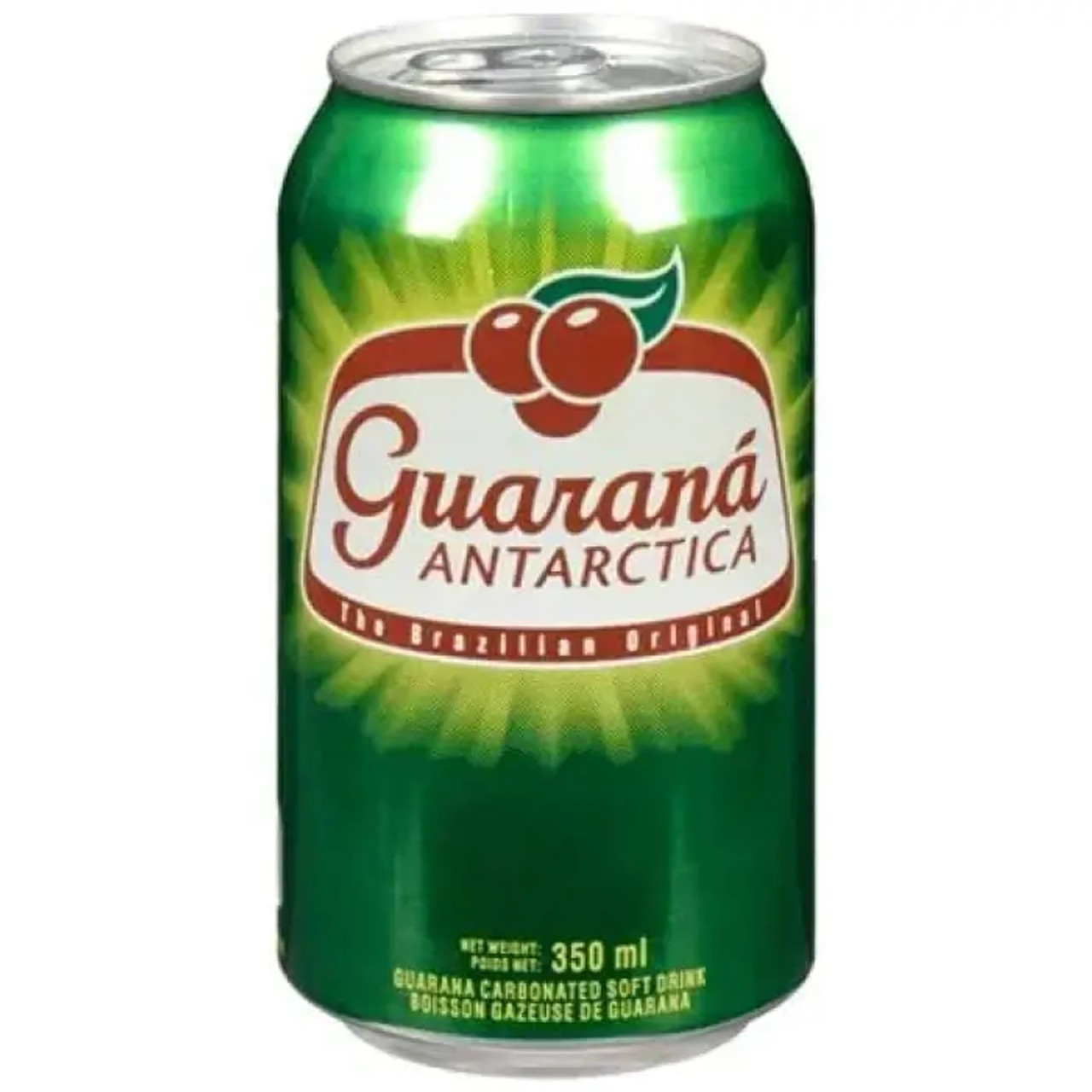 AMBEV Guarana Antarctica Drink 12-CASE - 350ml Each | Brazilian Refreshment - Chicken Pieces