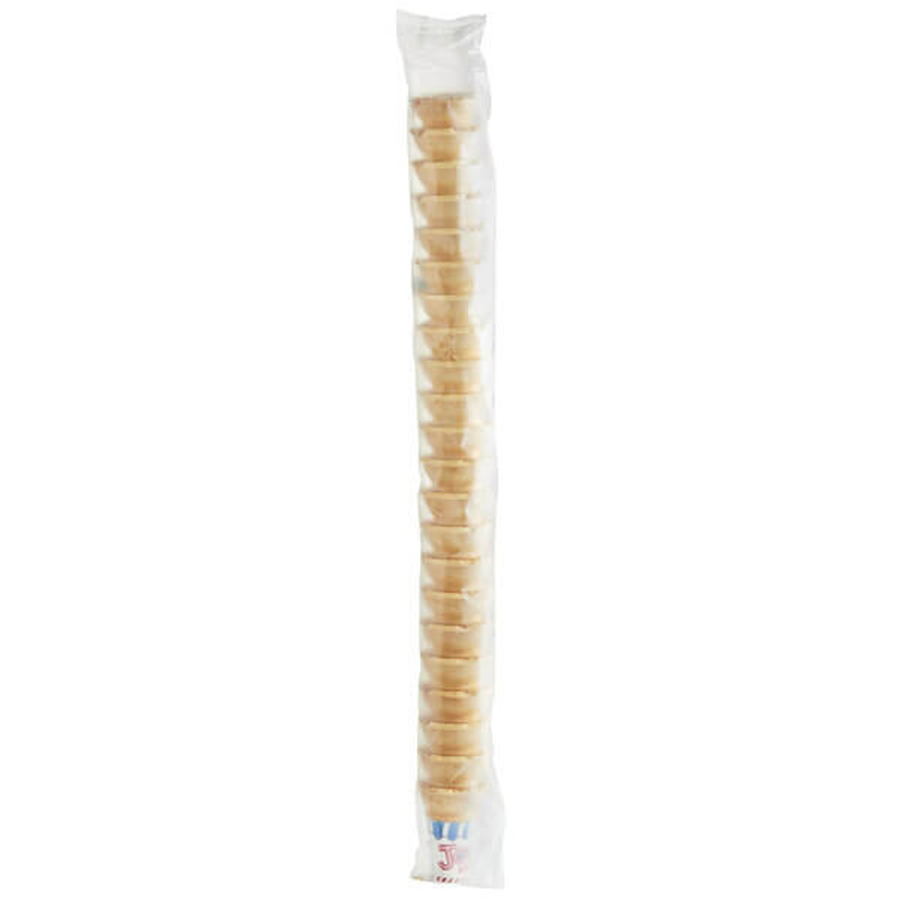 JOY #60 Flat Bottom Jacketed Cake Cone - 484/Case | for Multi-Scoop Treats - Chicken Pieces