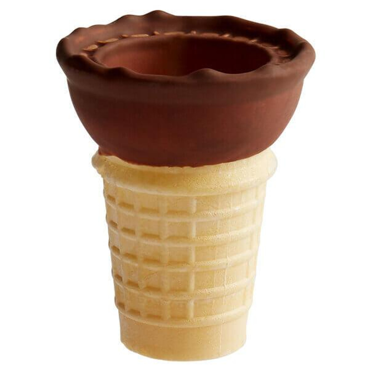  JOY Chocolate Dipped Flat Bottom Cake Ice Cream Cone - 120/Case (24cases/PALLET)- TOTAL 2880 CONES 