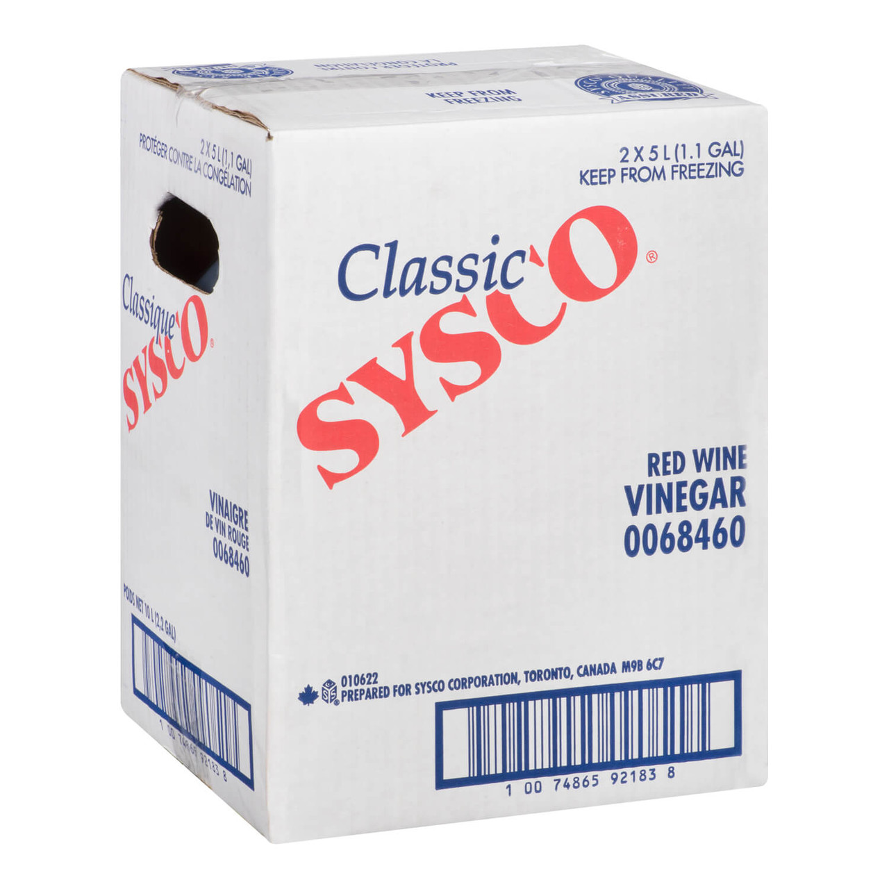 Sysco Classic Red Wine Vinegar - Pure Essence of Vineyard Grapes - Chicken Pieces