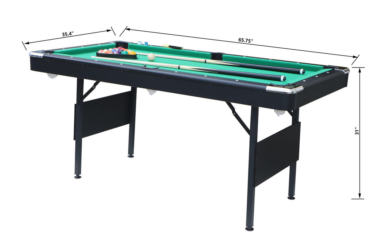 Chicken Pieces CP Versatile Pool Table and Billiard Table - Perfect Game Table for Children and Adults 