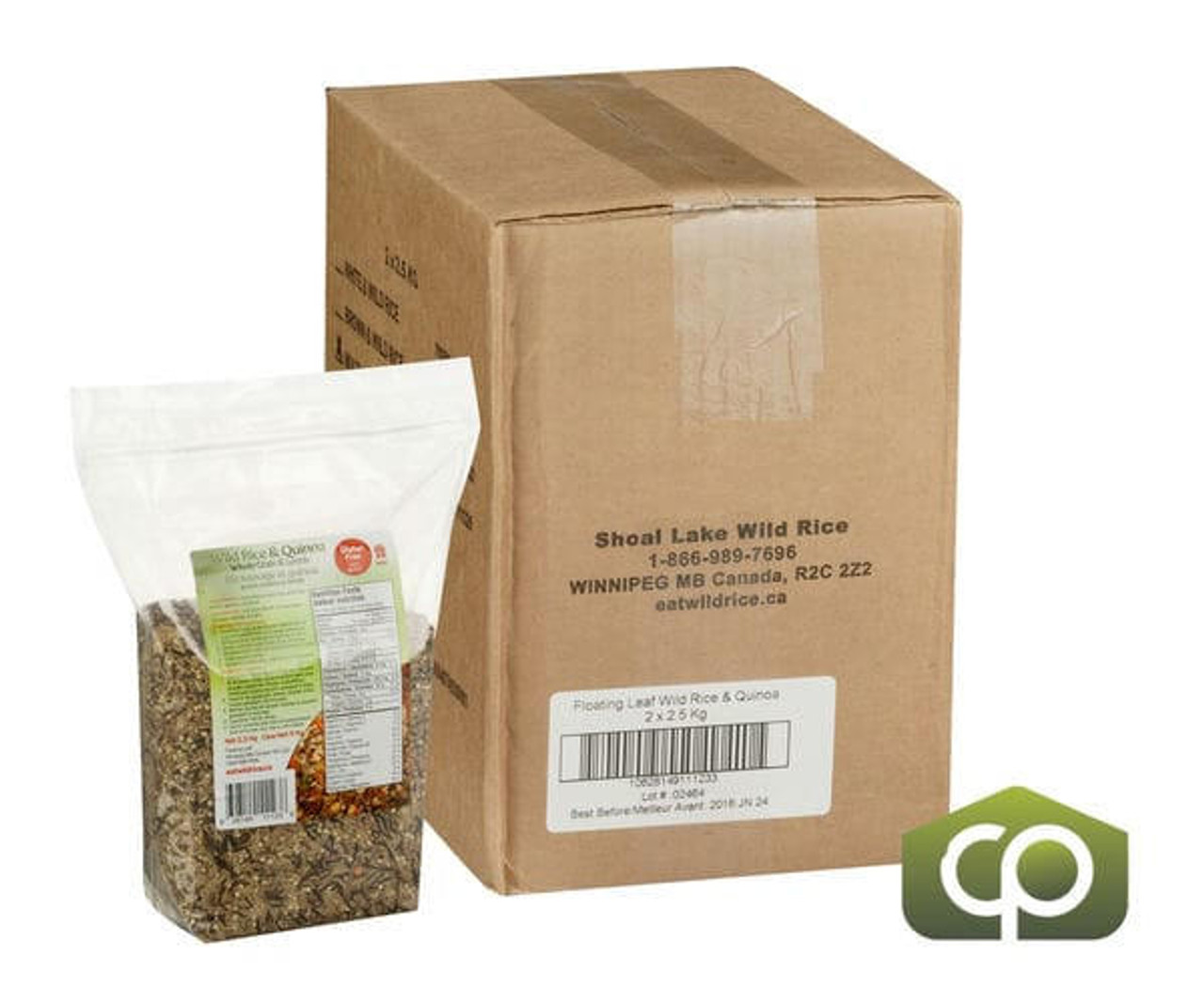  Floating Leaf Grain Blend Ancient 2.5KG/5.5 LBS Bulk size (2/Case) 