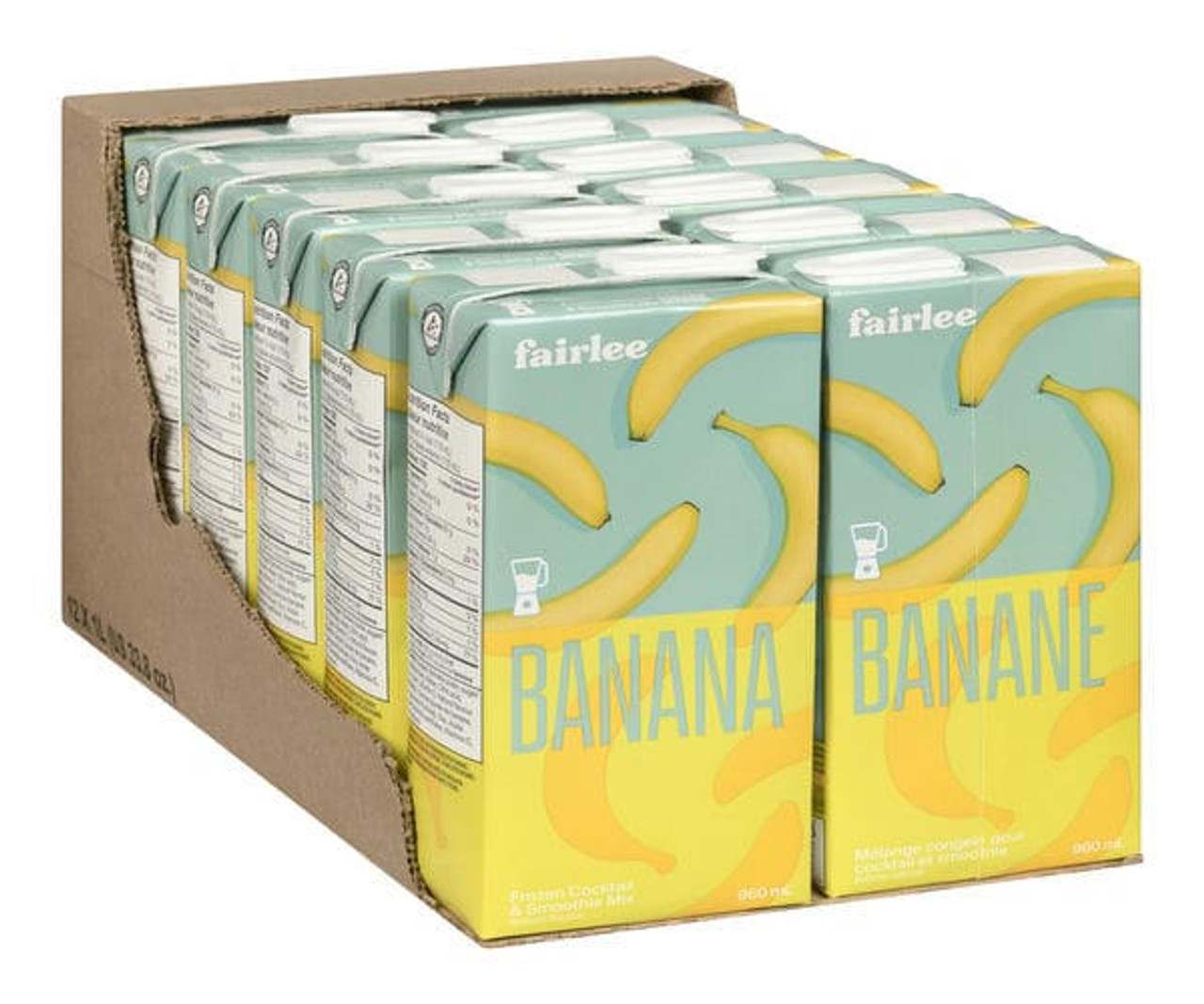 Fairlee Juices Concentrate Banana Frozen 960 ML/32 ounces (12/Case)