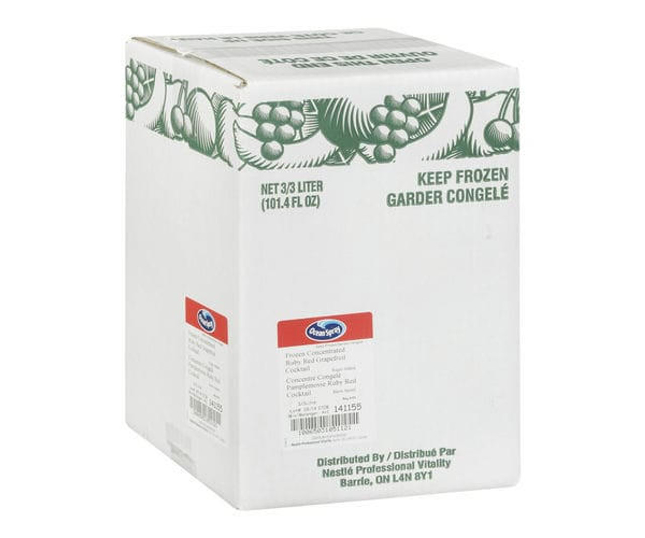 Chicken Pieces Ocean Spray Juice Grapefruit Ruby Red 30% 4:1 3 L /101 ounces(3/Case) 