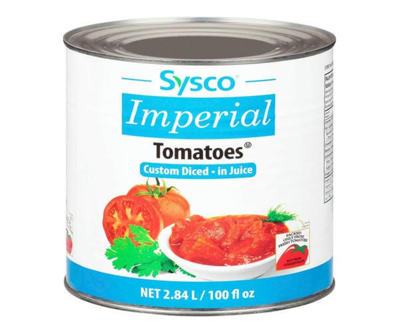 Chicken Pieces Sysco Imperial Tomato Diced In Juice 2.84L/96 oz (6/Case) 