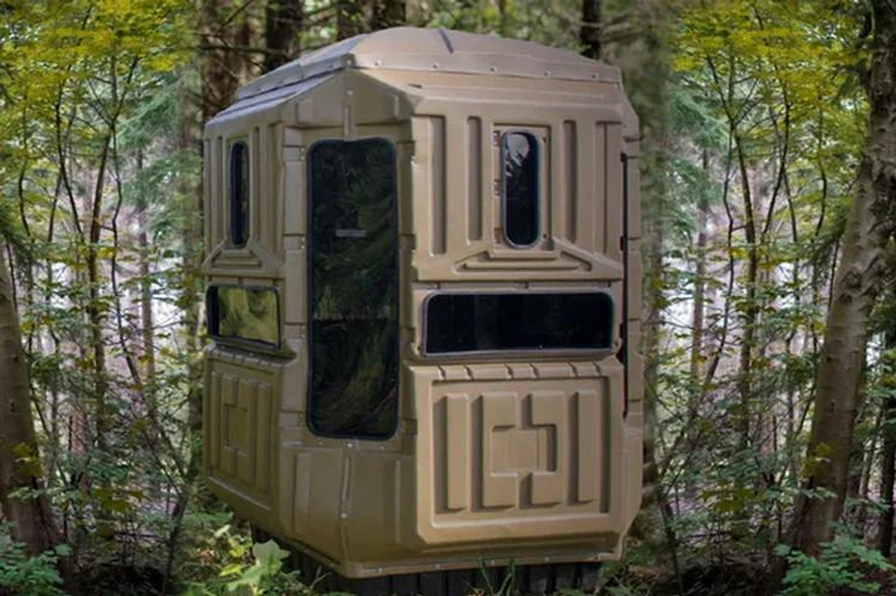  Advantage Hunting Game Keeper Dual Threat Combo Ground Hunting Blinds - All-Weather, Concealment 