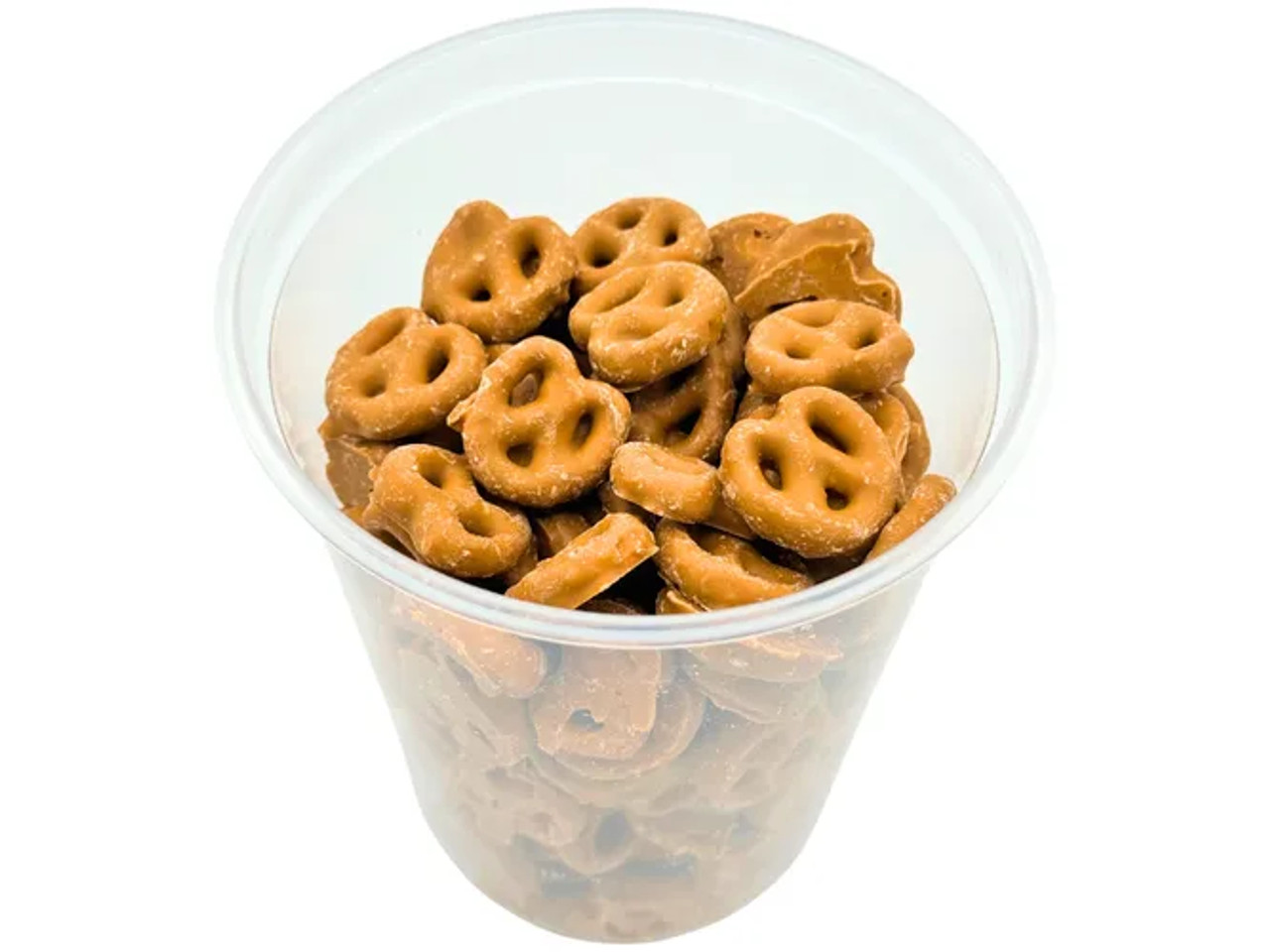 Chicken Pieces Mini Salted Caramel Pretzels Bulk Food Service 17lbs/7.71 kgs