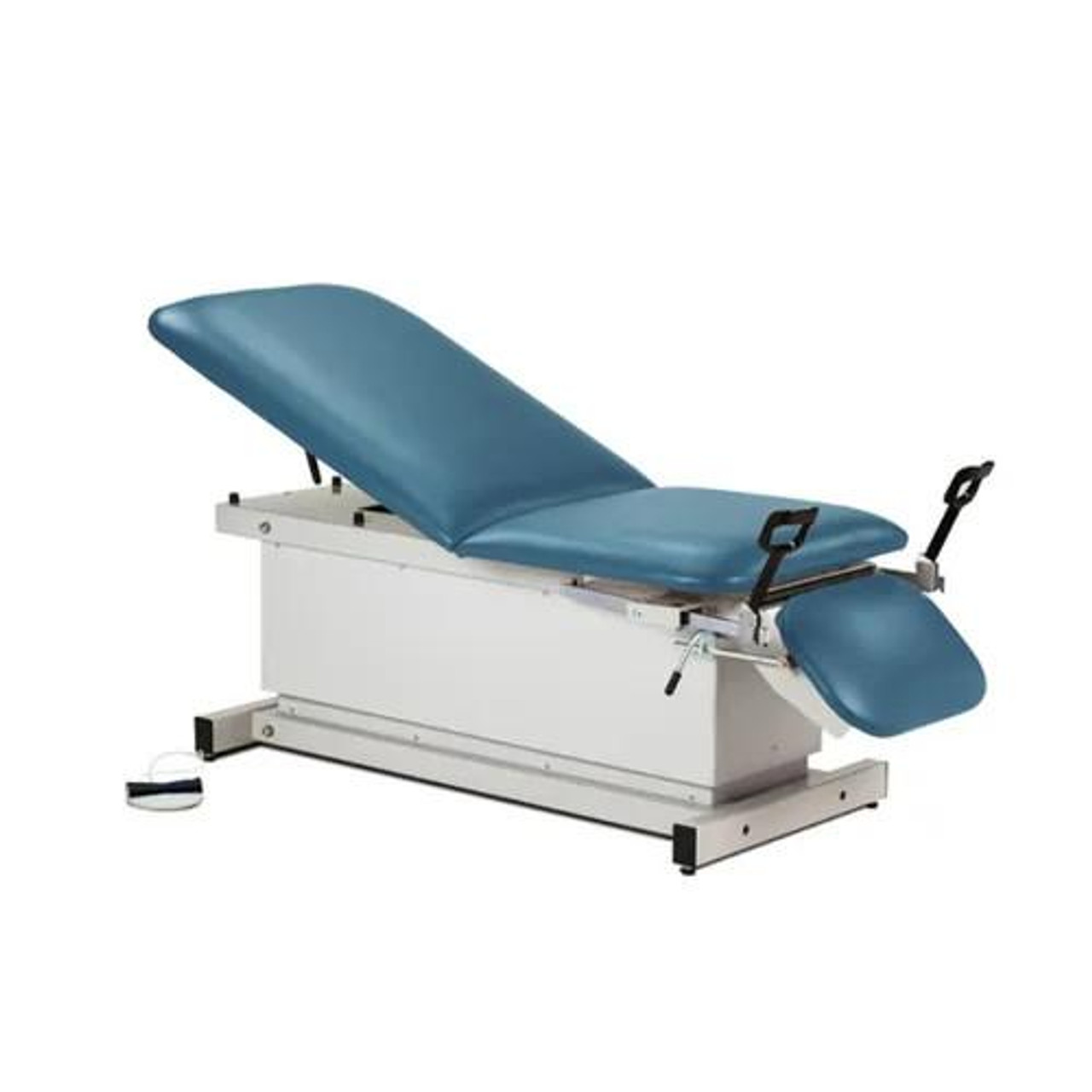  Clinton Industries Shrouded Power Table with Stirrups, Adjustable Backrest and Footrest 