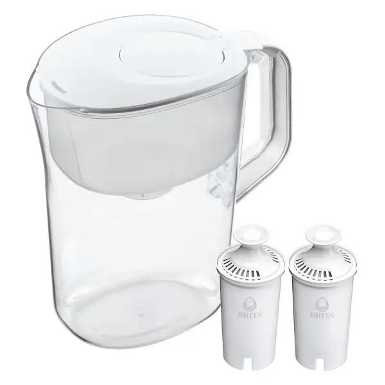 BRITA Brita Champlain 2.4 L (10-cup) Pitcher with 2 Filters 36.64oz/2.29 LBS 