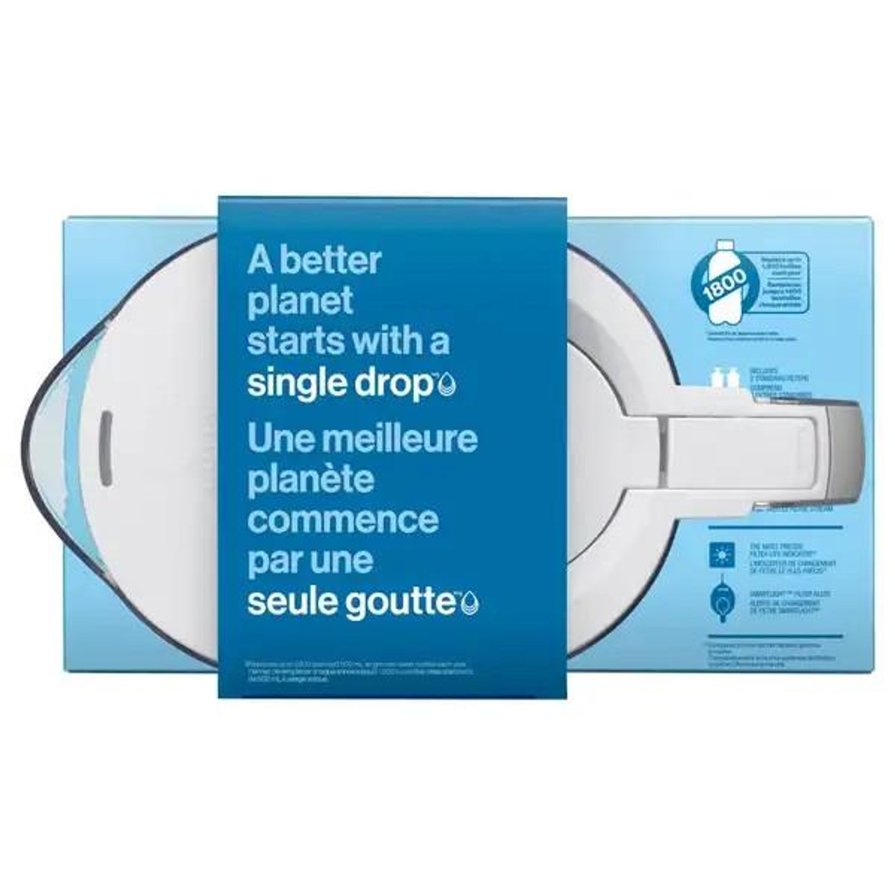 BRITA Brita Champlain 2.4 L (10-cup) Pitcher with 2 Filters 36.64oz/2.29 LBS 