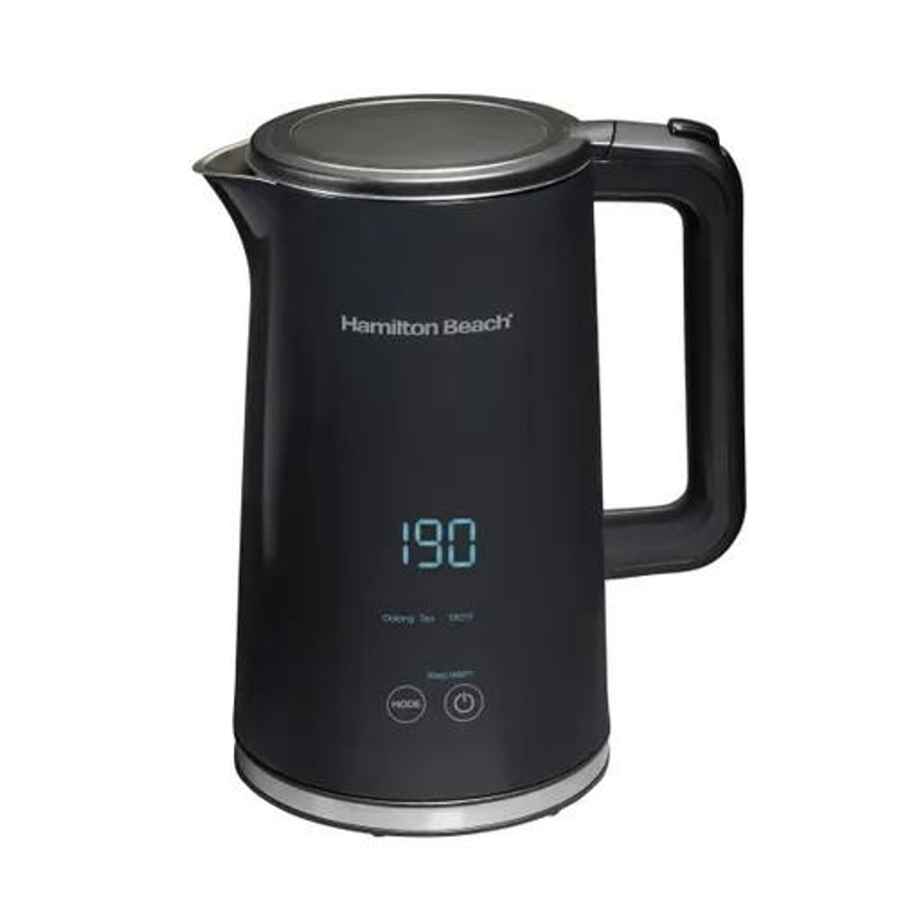  Hamilton Beach 1.7 L (1.8 qt.) Cool-Touch Digital Kettle 1.5 kg/3.4 lbs 