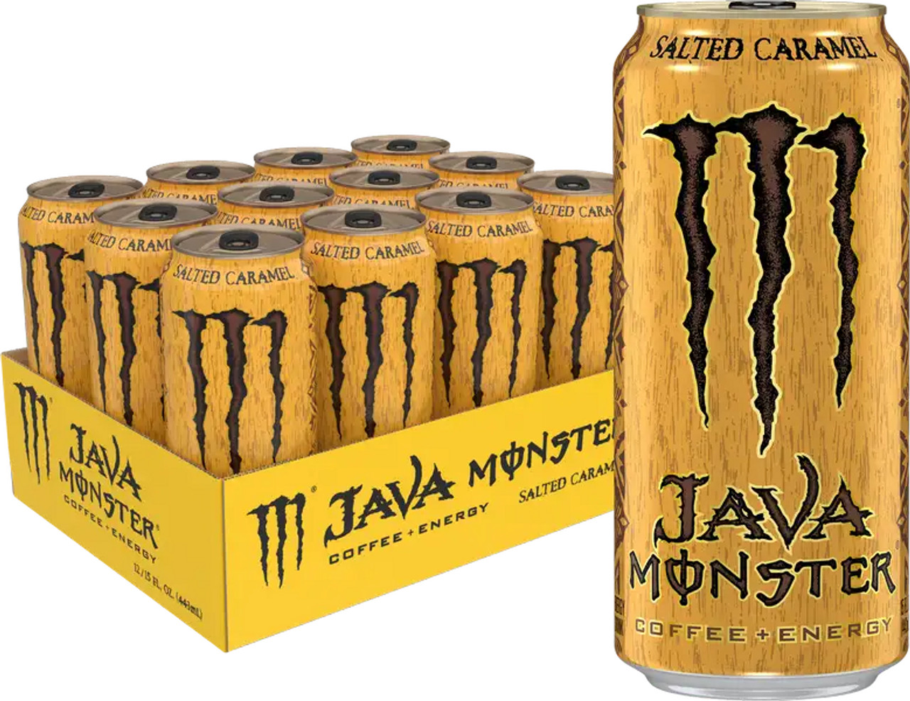 Monster Energy Java Salted Caramel Quality Bulk Large 444ml/15oz (12/Case)
