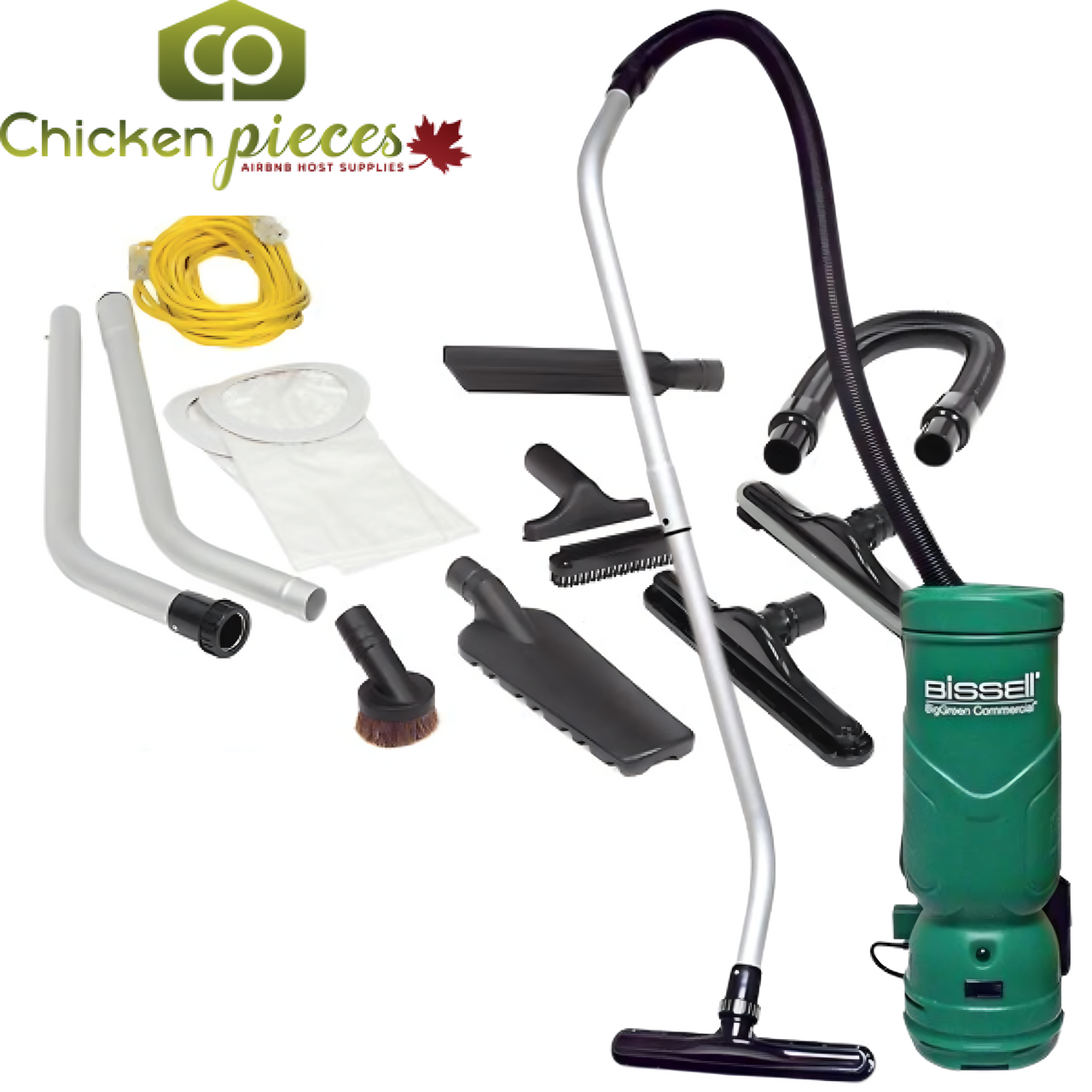 Bissell BGBP10H Backpack Vacuum Cleaner 10 Qt