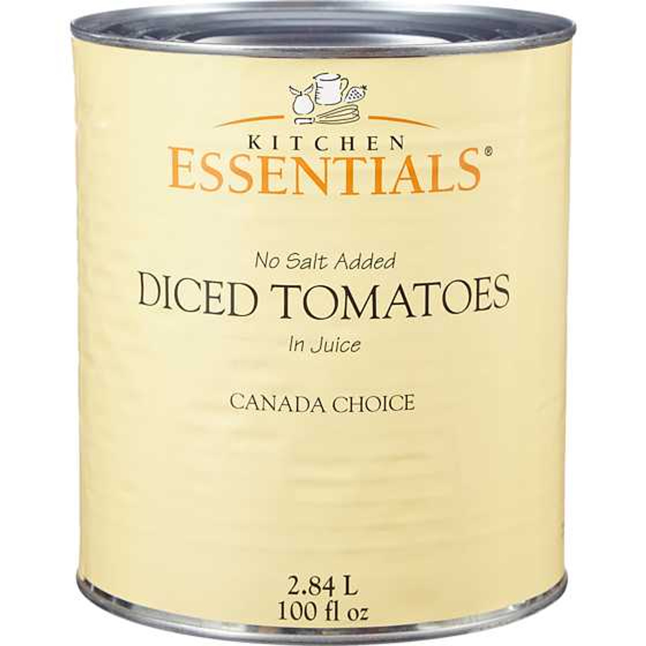 KITCHEN ESSENTIALS Diced Tomatoes, No Salt 2.84Litre Kitchen Essentials Chicken Pieces