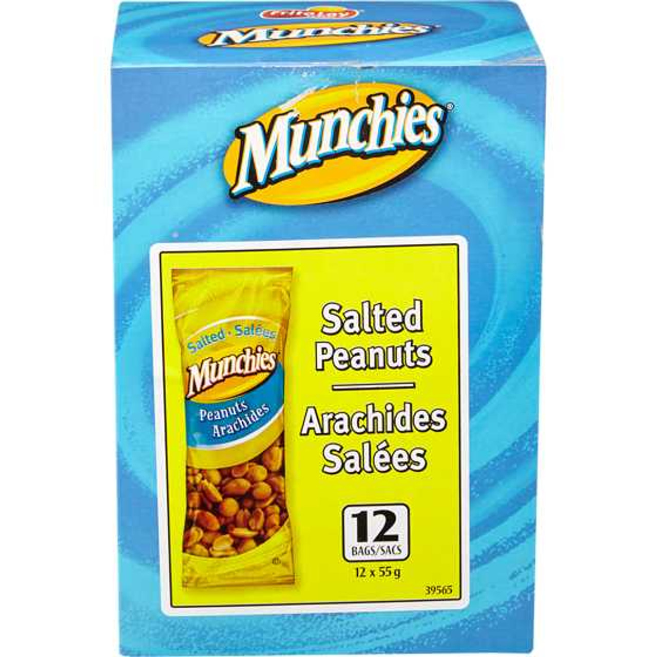 MUNCHIES Peanuts, Salted 12x55.0 g MUNCHIES Chicken Pieces