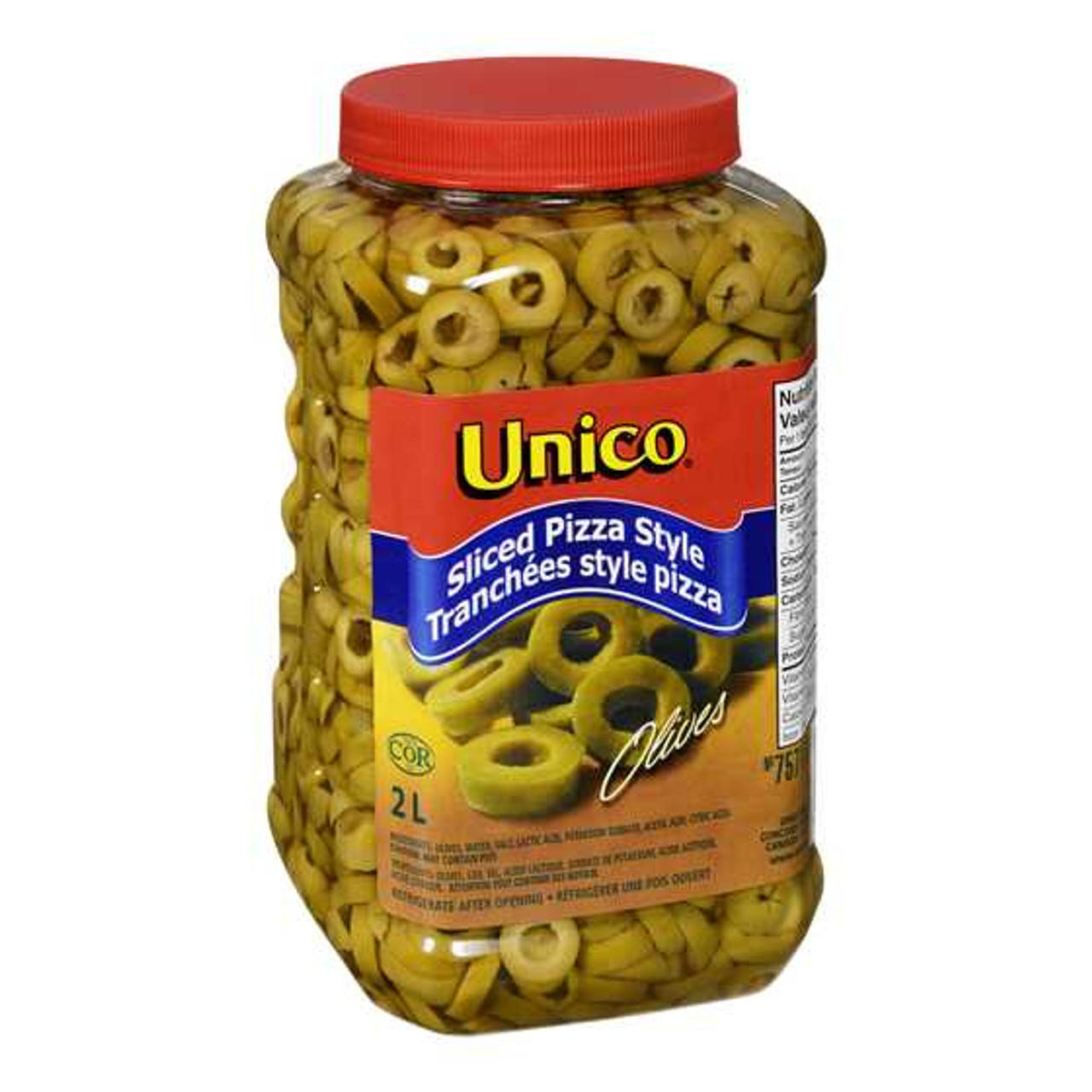 UNICO Pizza Olives 2Litre UNICO Chicken Pieces