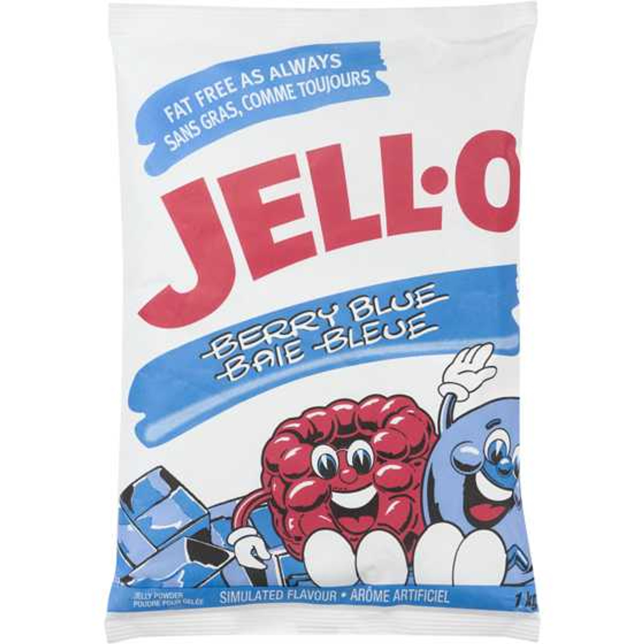 JELL-O Berry Blue 1 kg JELL-O Chicken Pieces