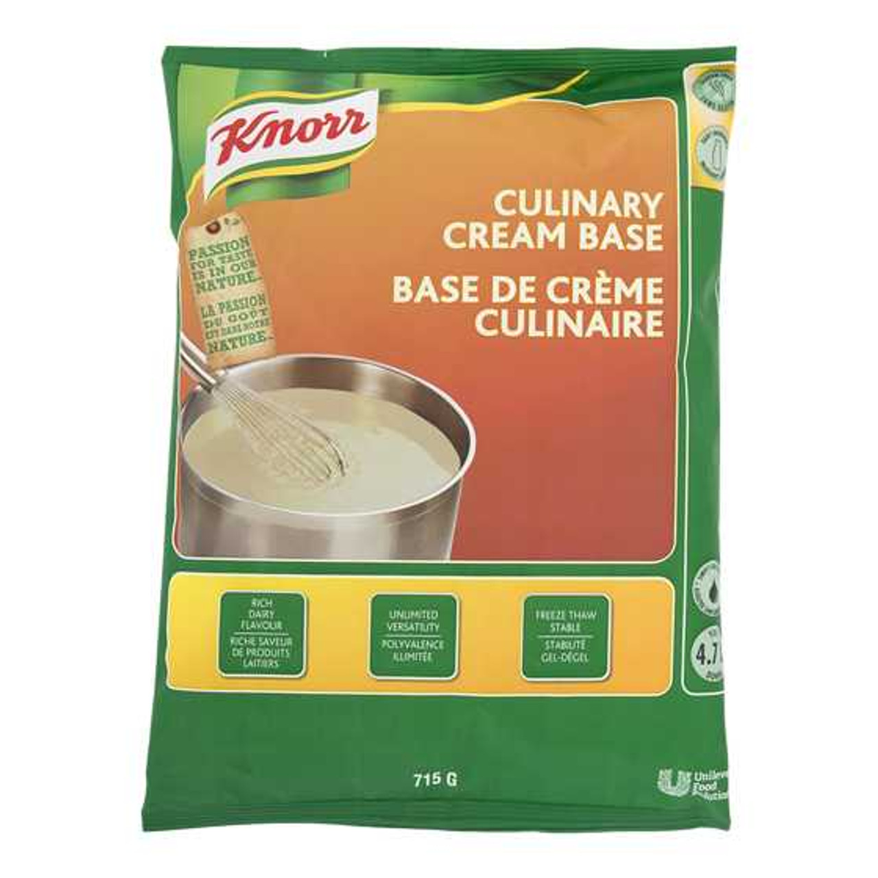 KNORR Culinary Cream Base 715 g KNORR Chicken Pieces