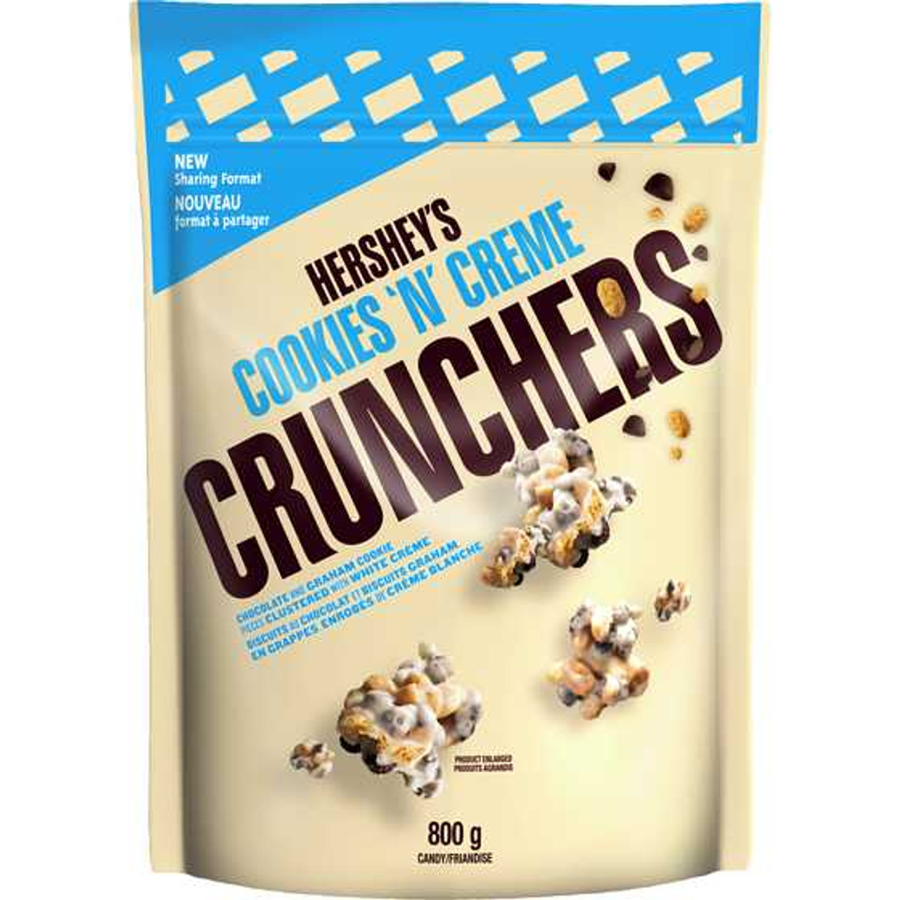 HERSHEY'S COOKIES 'N' CRÈME CRUNCHERS Candy 800 g HERSHEY'S Chicken Pieces