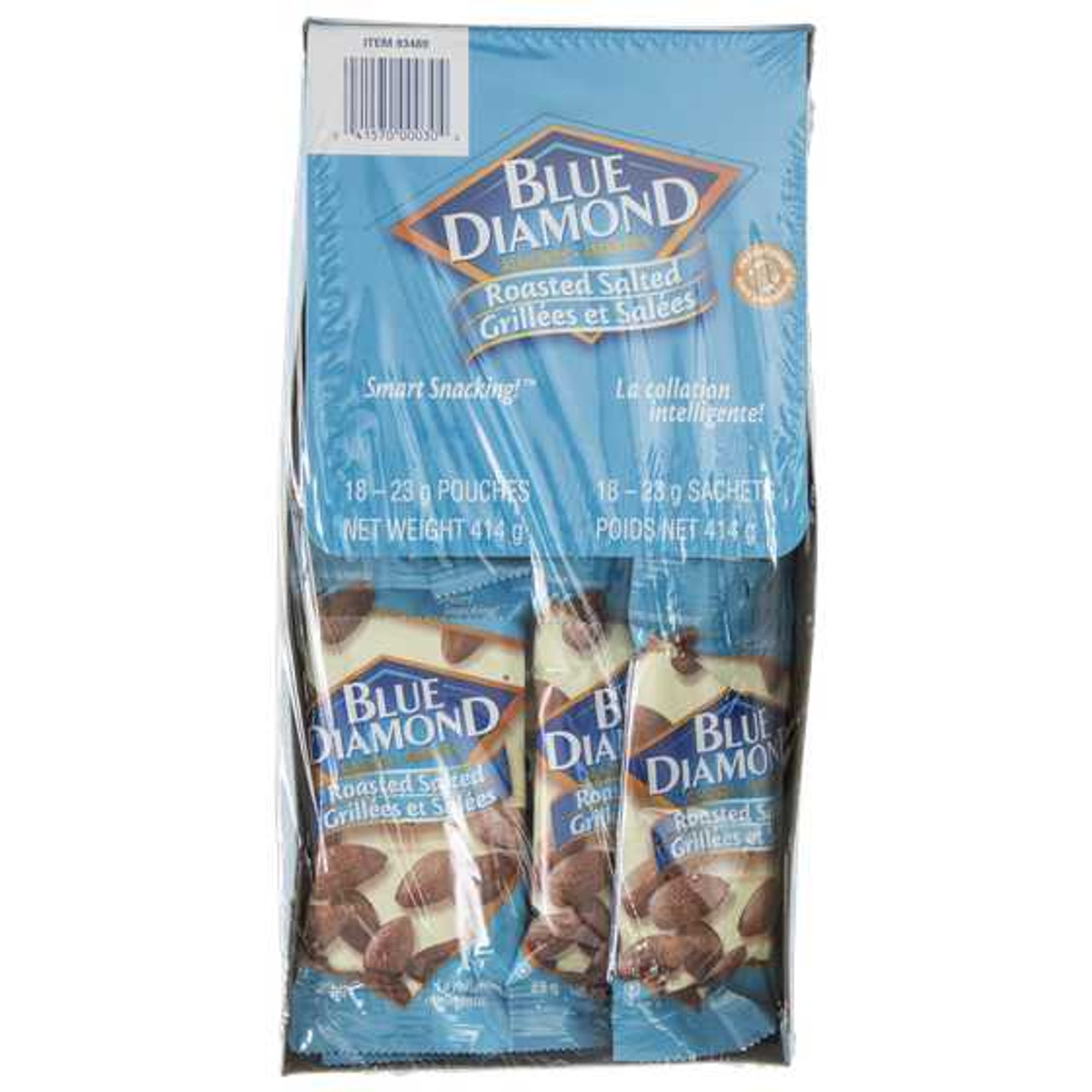 BLUE DIAMOND Almonds, Lightly Salted 18x23.0 g BLUE DIAMOND Chicken Pieces