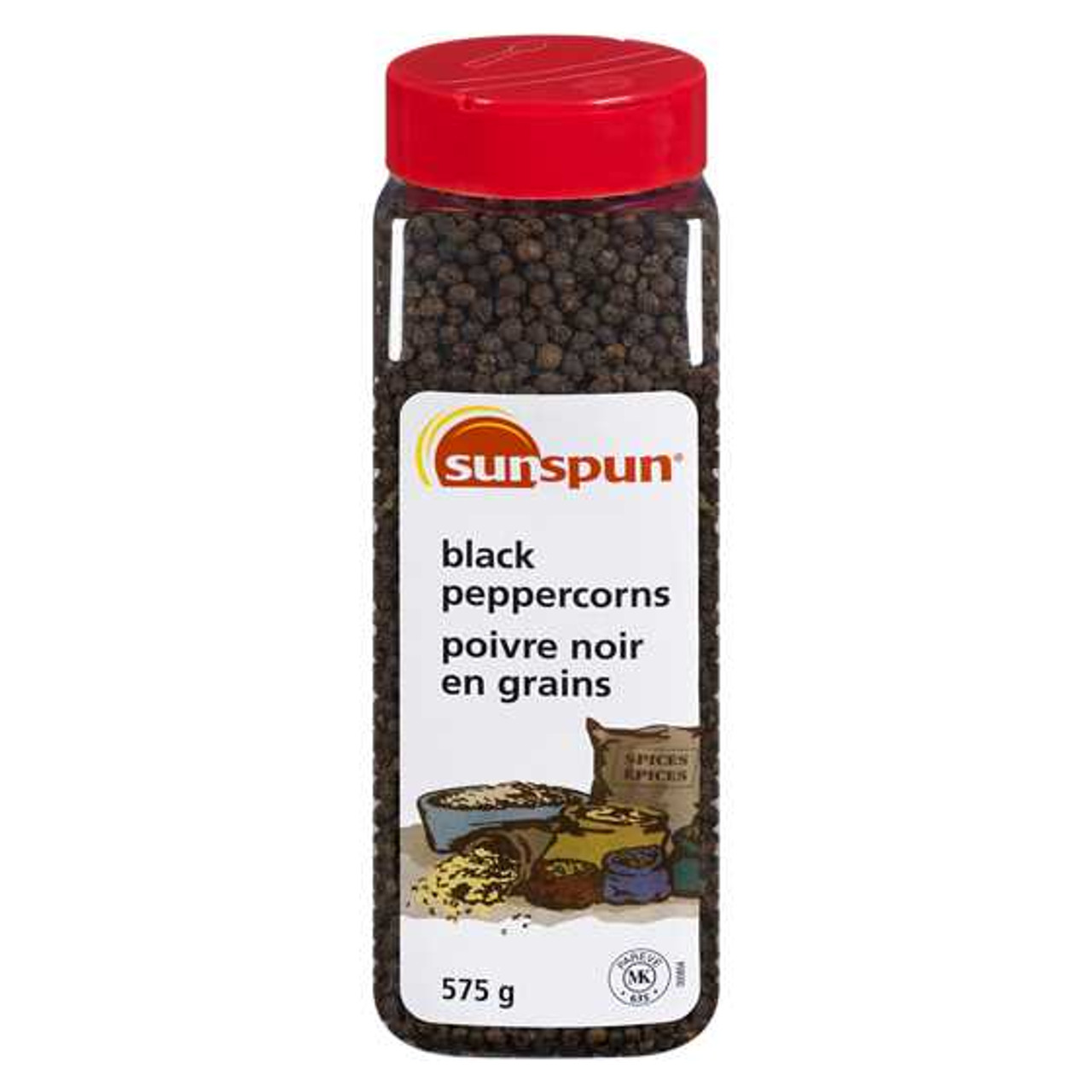 SUNSPUN Black Peppercorns 575 g SUNSPUN Chicken Pieces