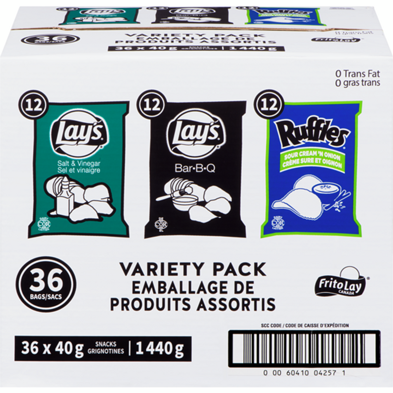 FRITOS Lay Variety Pack Potato Chips 1440 g