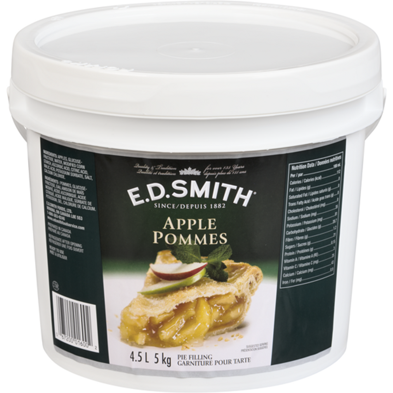 ED SMITH Pie Filling, Apple 5 kg