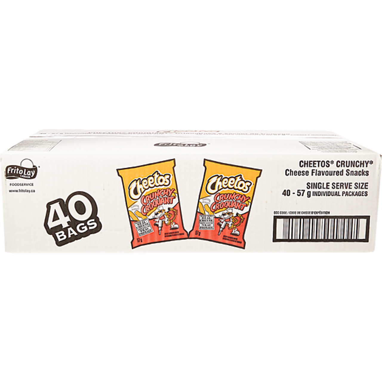 CHEETOS Crunchy Snacks, Vending Chips 40x57.0 g