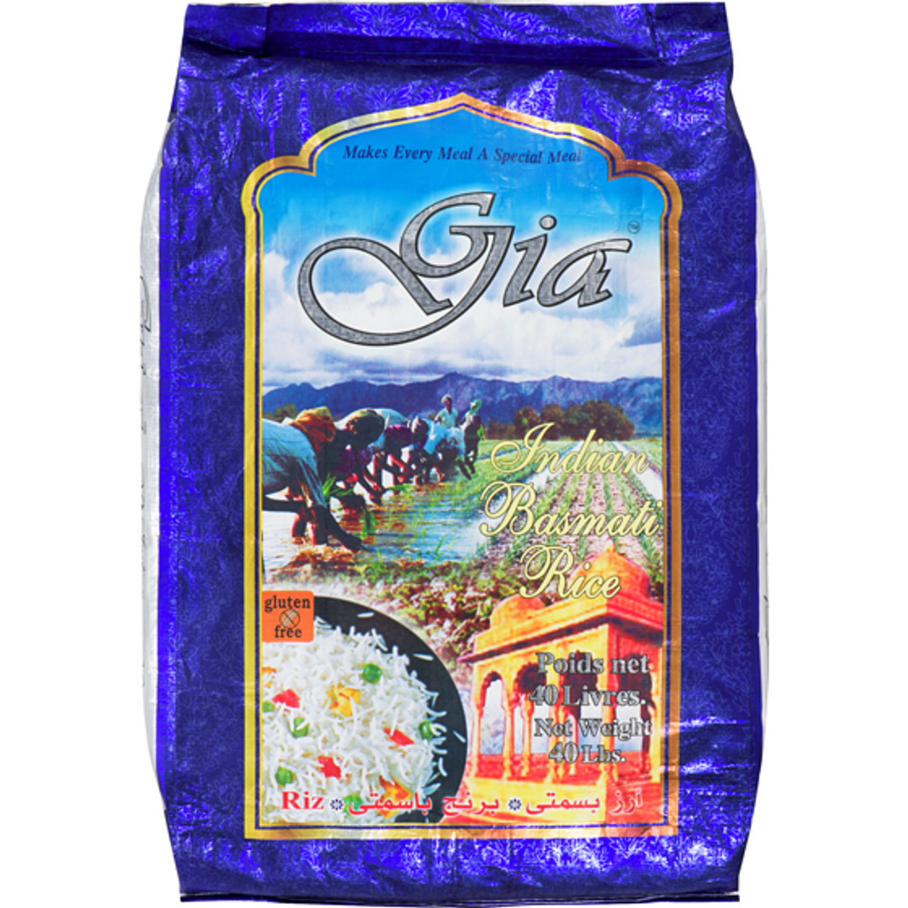 GIA Indian Basmati Rice 18.14 kg