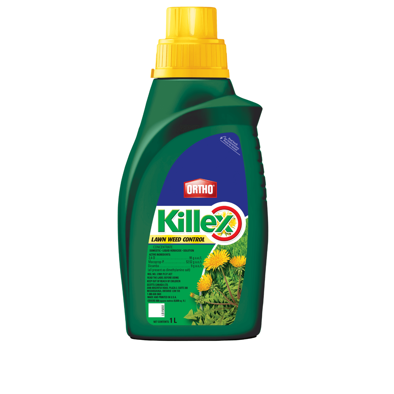 Ortho Killex 1L Lawn Weed Control Concentrate