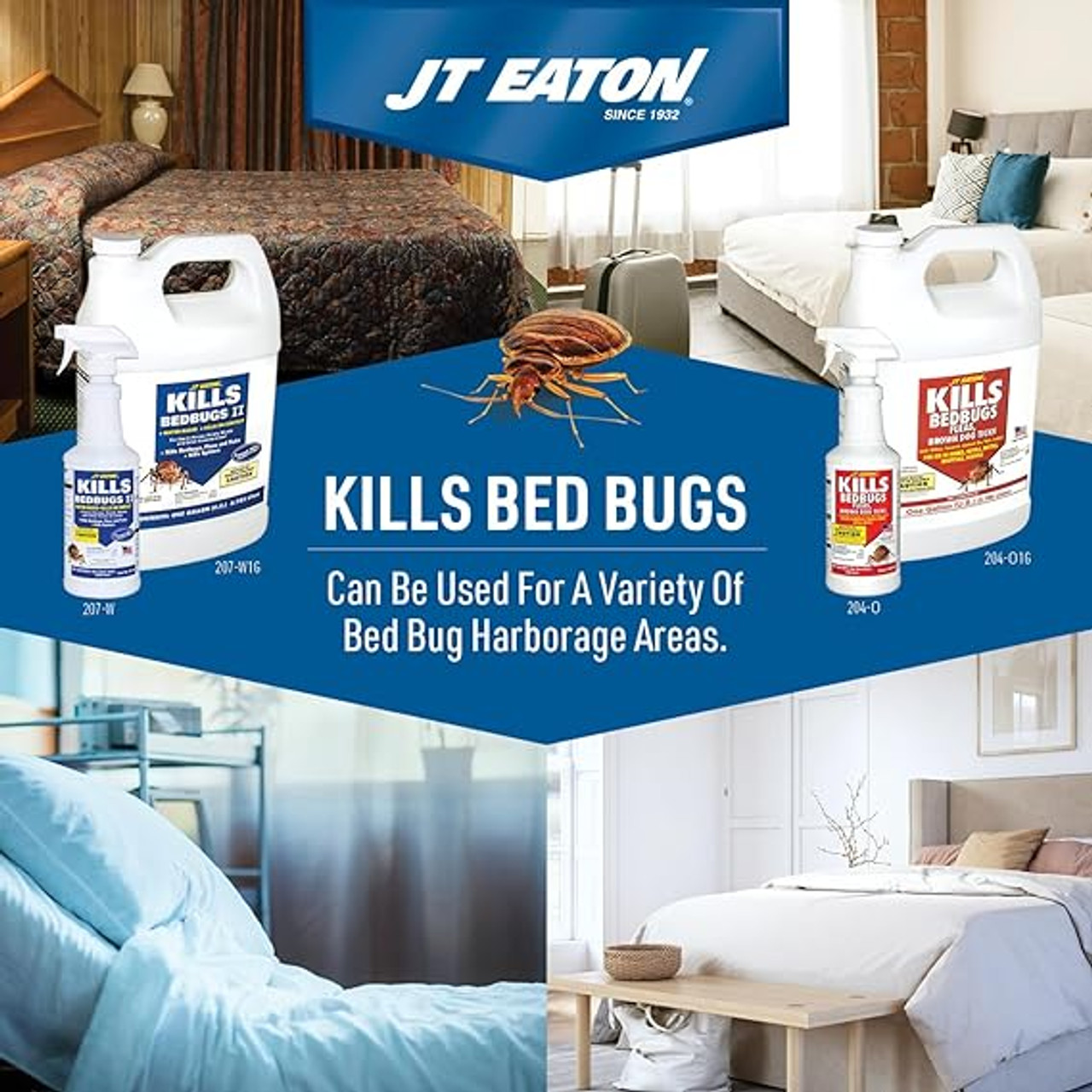 JT Eaton 204-O Bed Bug Spray 32 oz. Oil Based