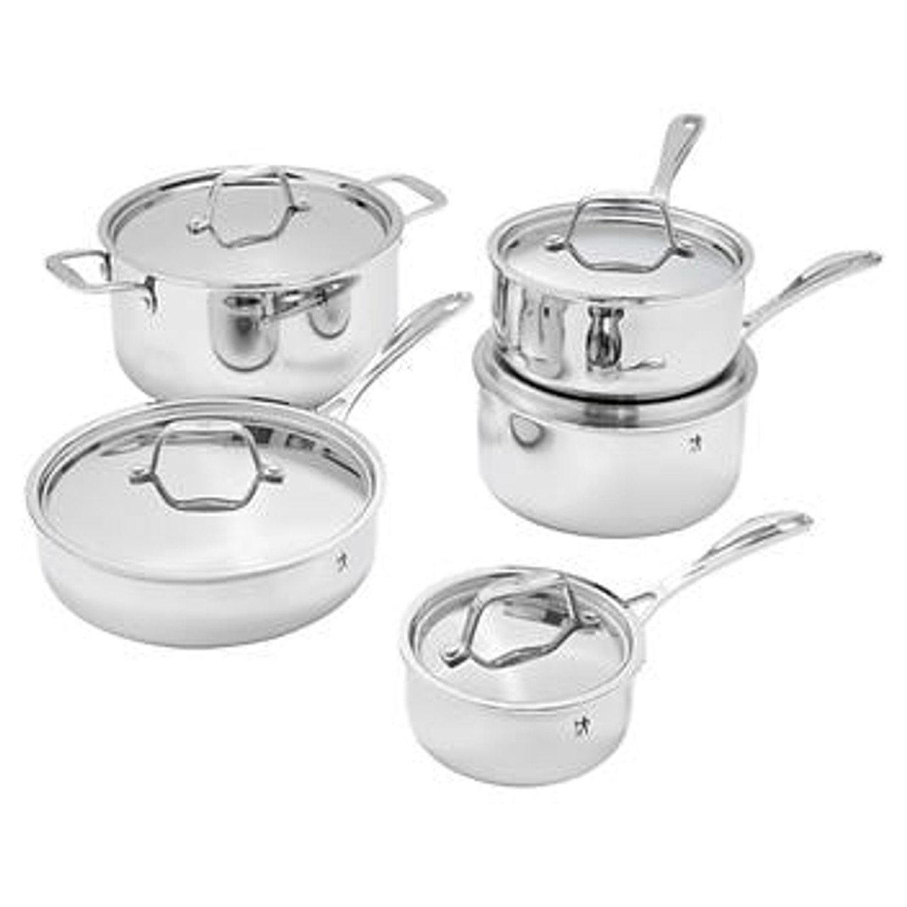 Henckels Clad Alliance 10-pc Stainless Steel Cookware Set