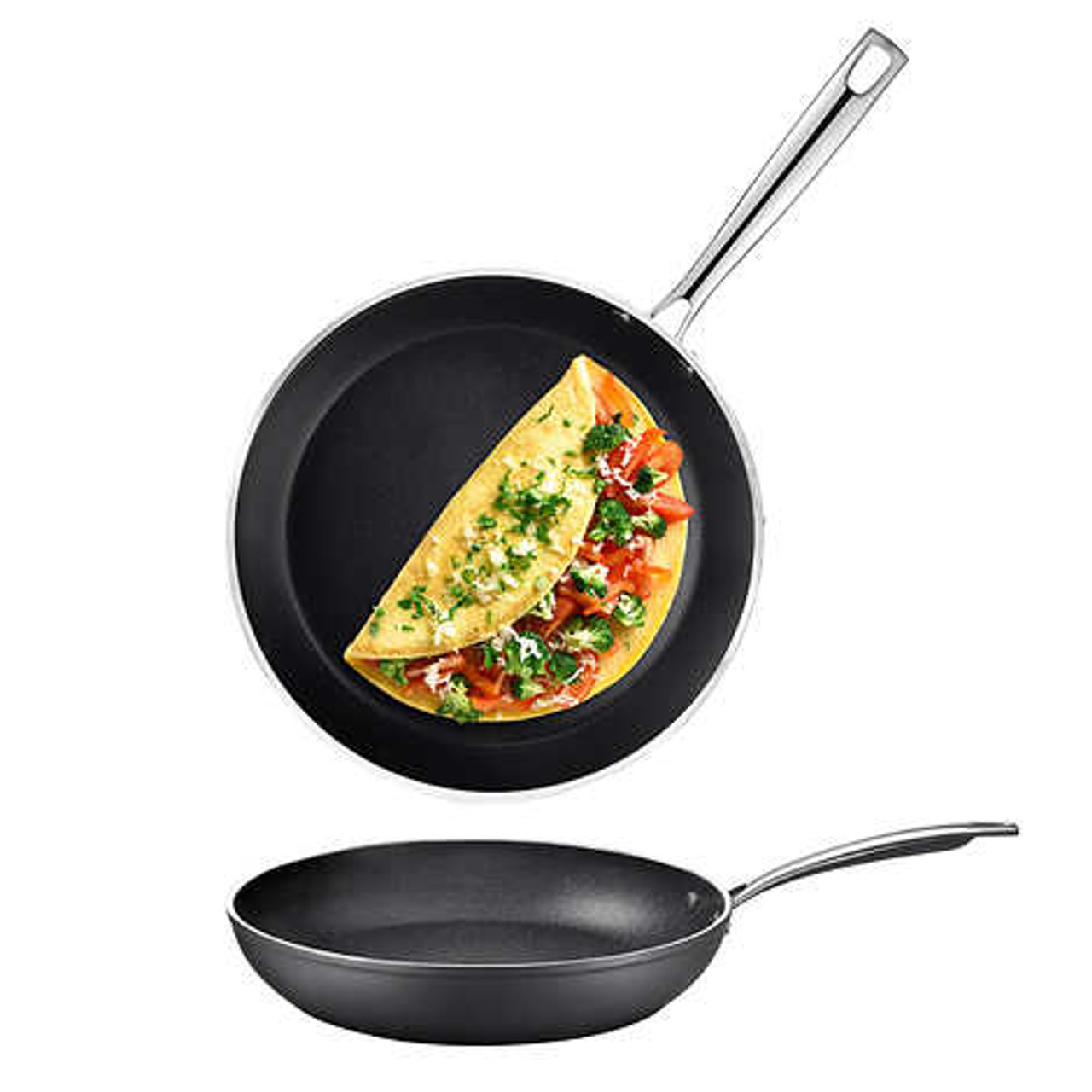 Gotham Steel PRO Cast Textured Skillet Set, 2-piece